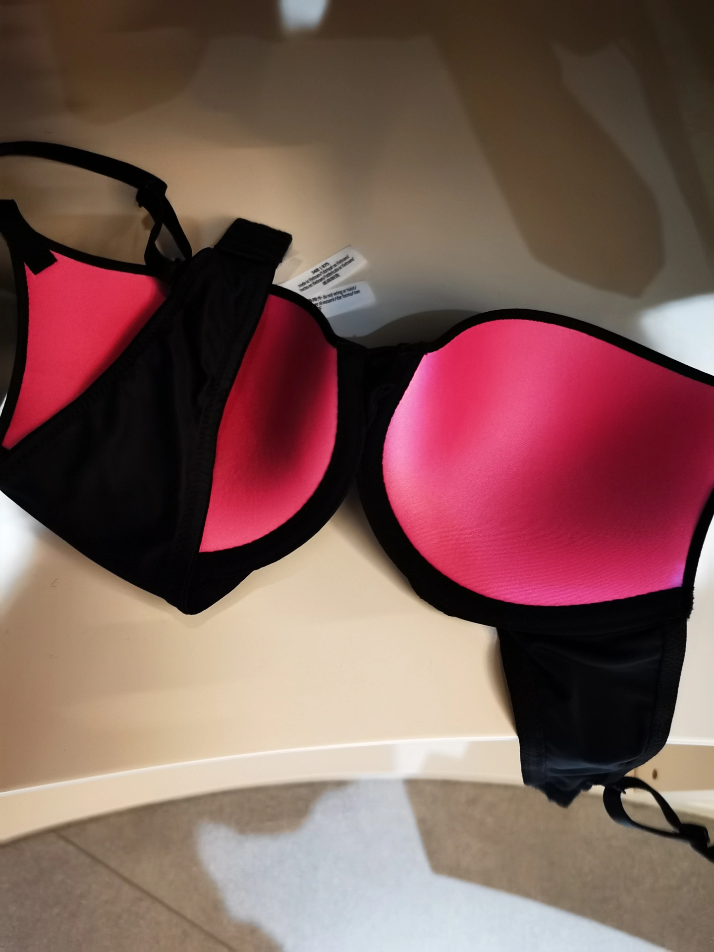 custom review-Victoria's Secret Sweet Limited Pink 1690 Collection Украшение сборкой Style WEAR EVERYWHERE Collection Бюстгальтер Women's Black
