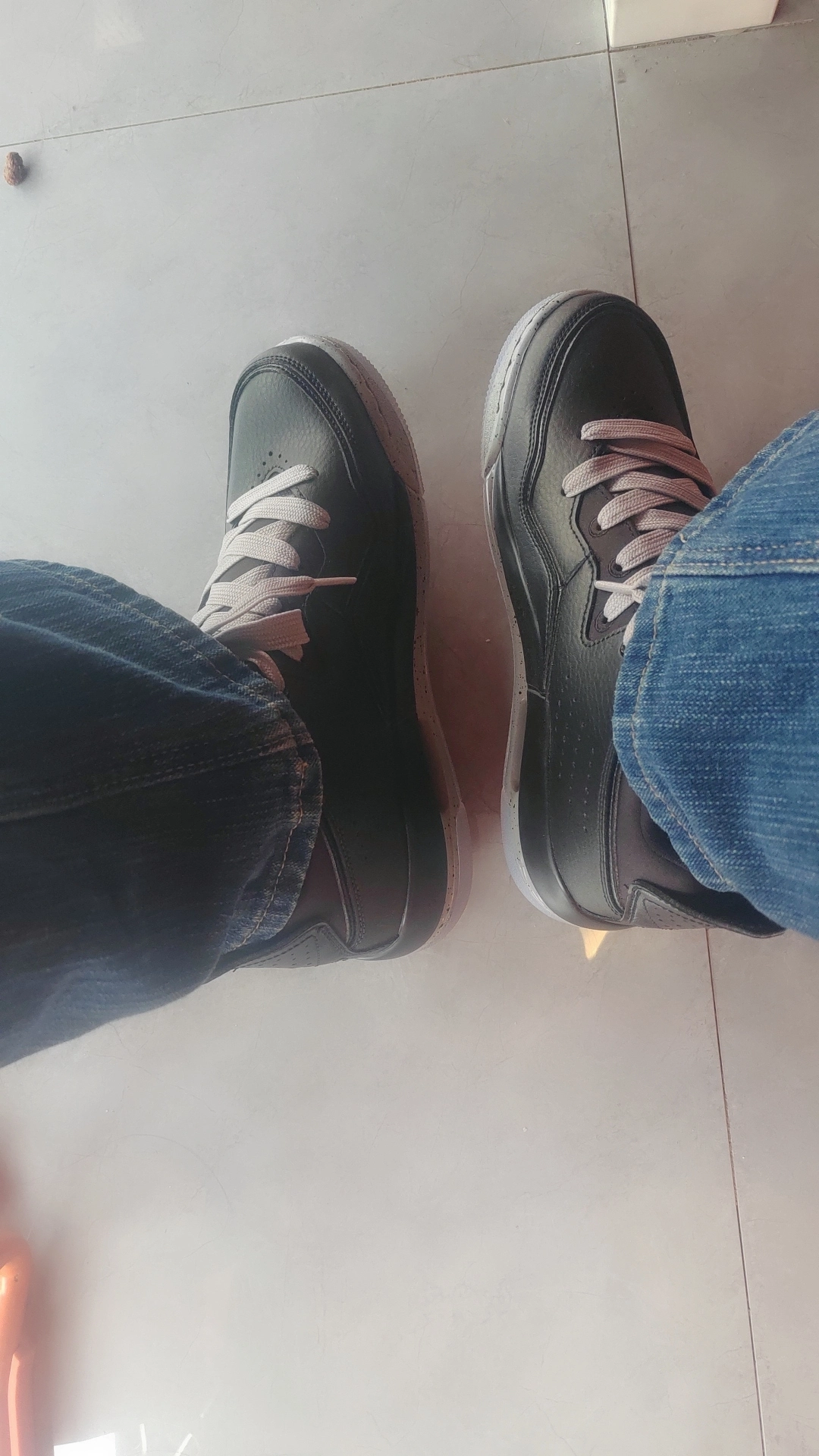 custom review-Jordan Courtside 23 Black Particle Grey