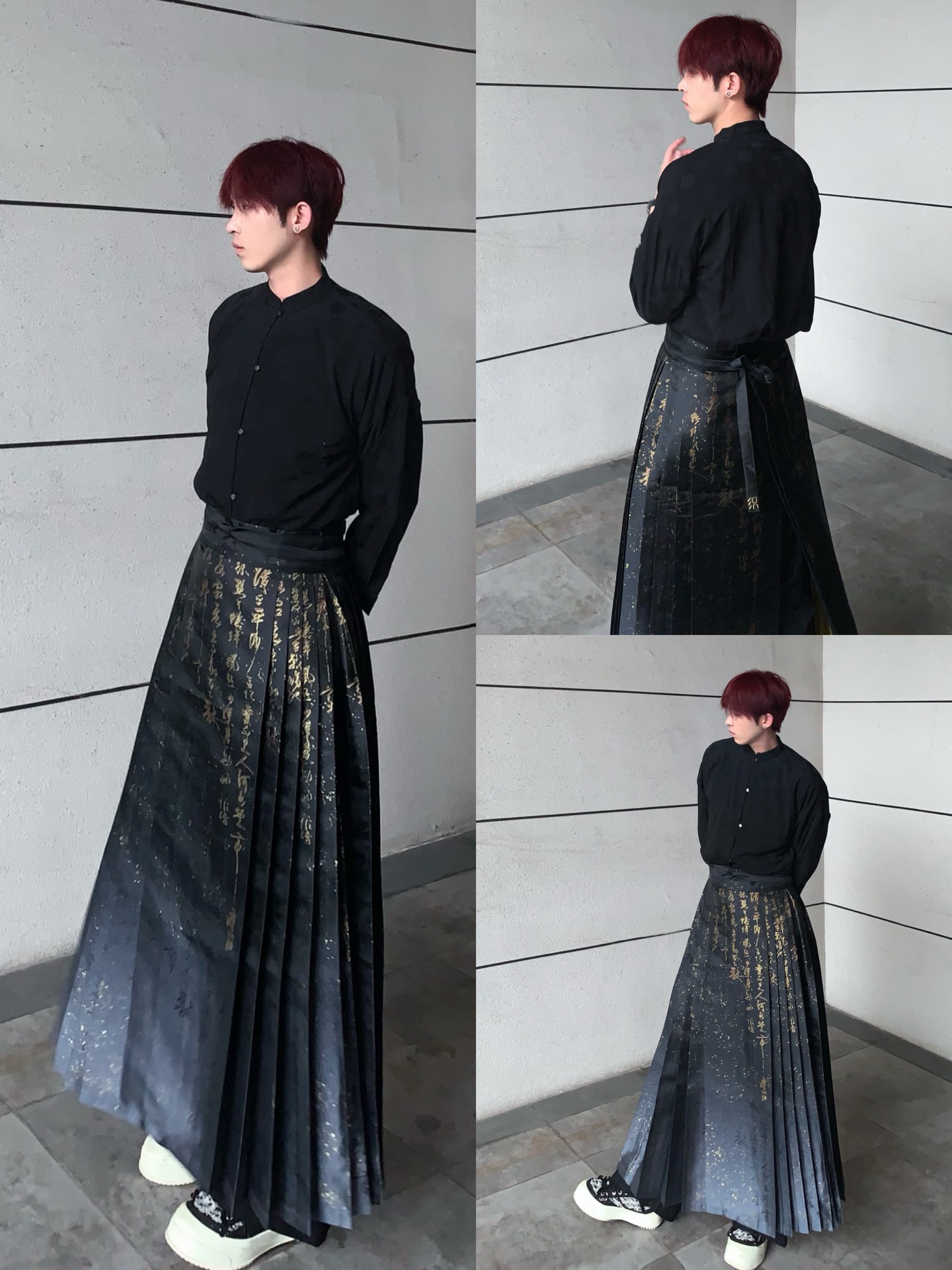 男生一定要尝试的马面裙!真的绝了!