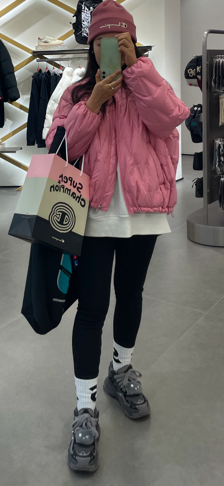 custom review-NIKE Бежевые Женские Свитшоты