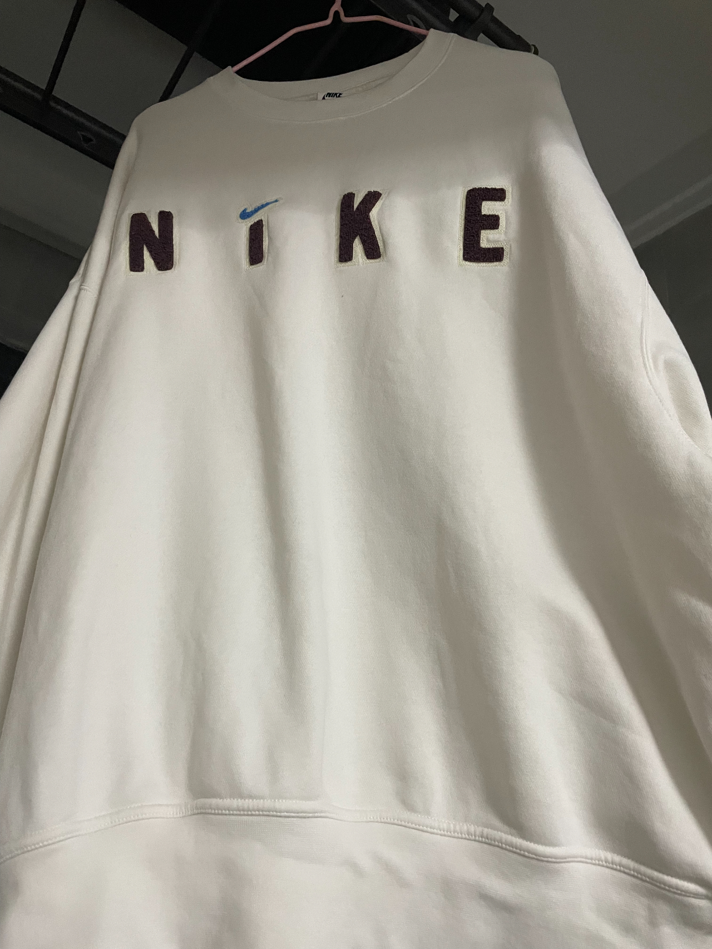 custom review-NIKE Бежевые Женские Свитшоты