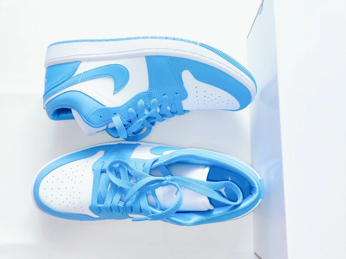 custom review-Air Jordan 1 Low 'UNC' Women's