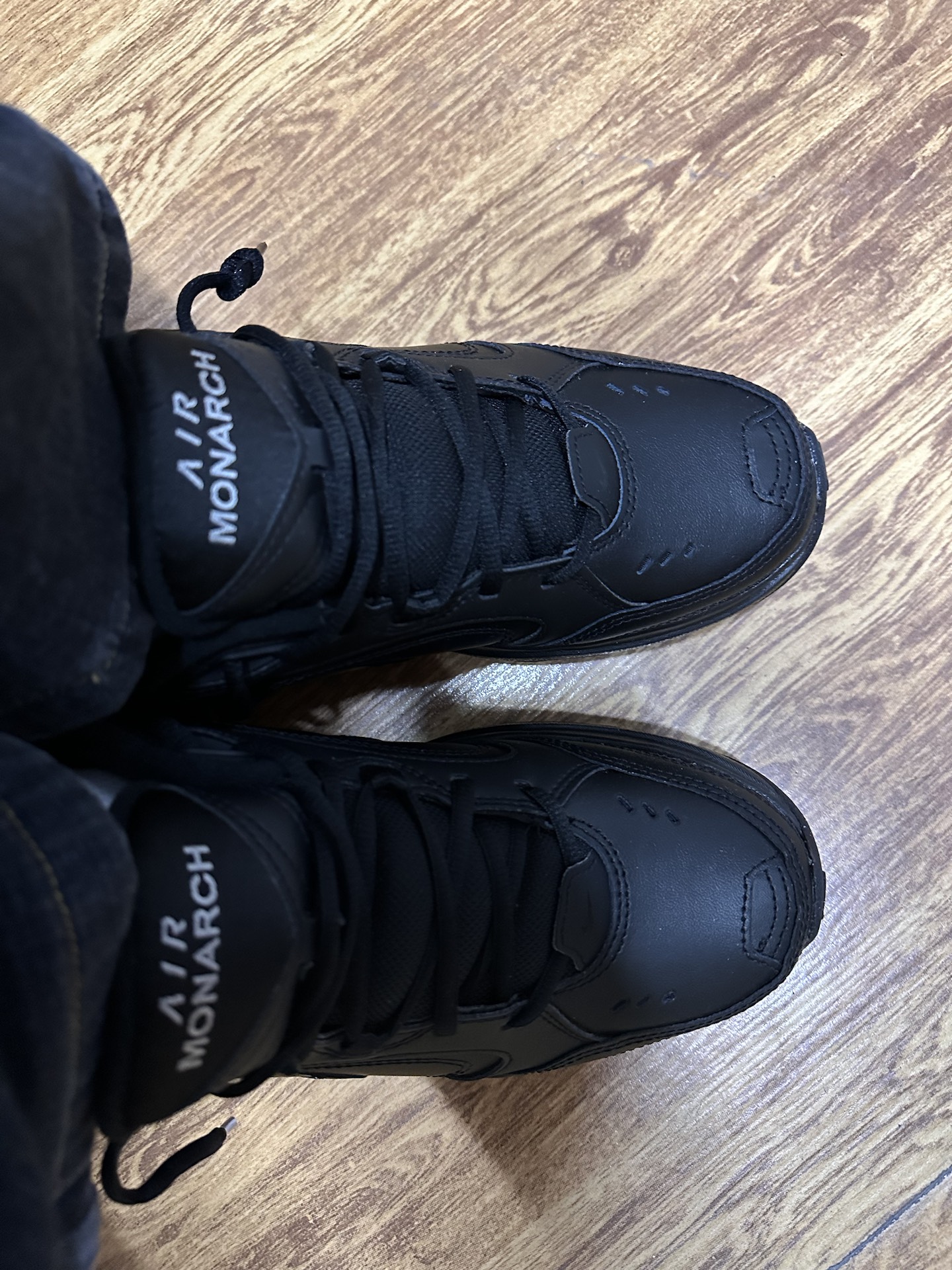 custom review-Nike Air King 4 Low Топ Толстая подошва Кроссовки Унисекс Черные