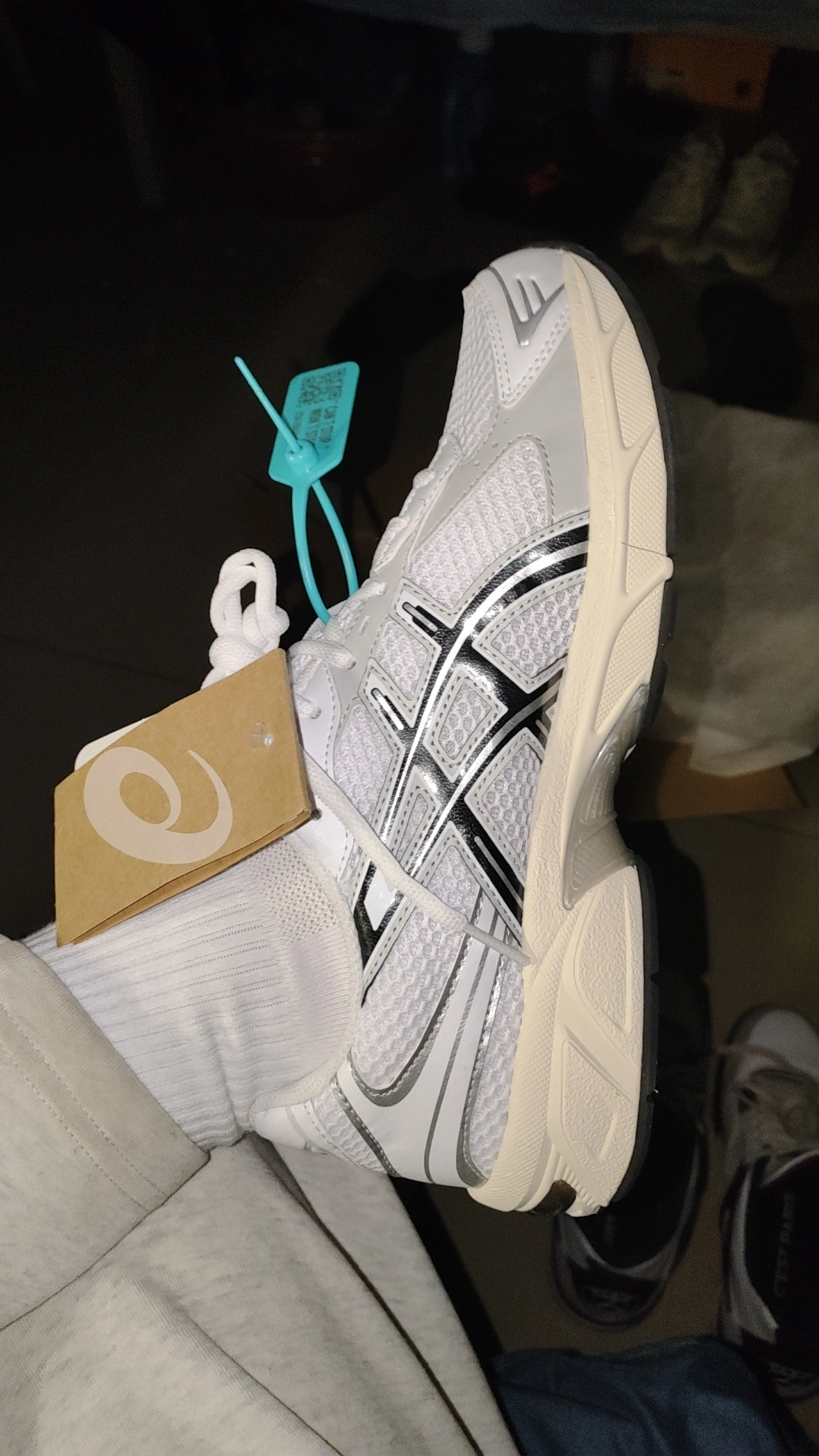 custom review-Asics Gel 1130 White Cloud Grey