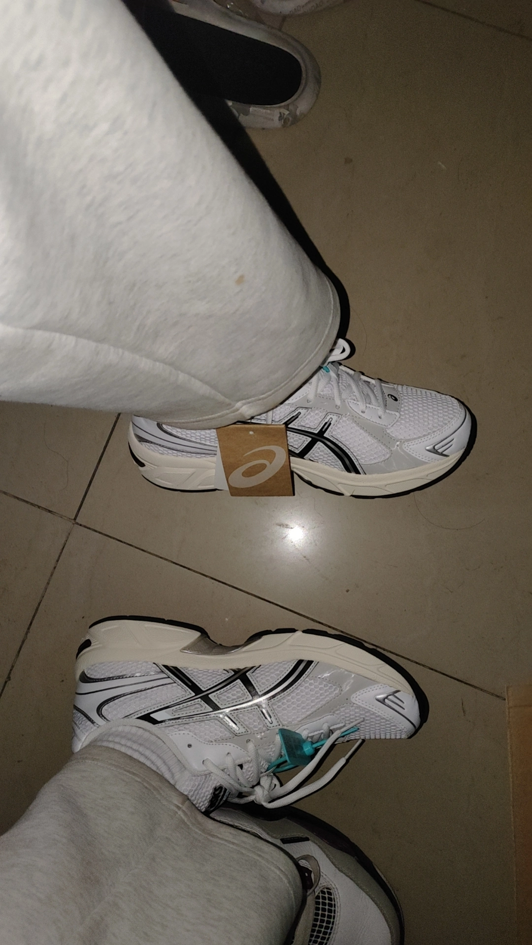 custom review-Asics Gel 1130 White Cloud Grey