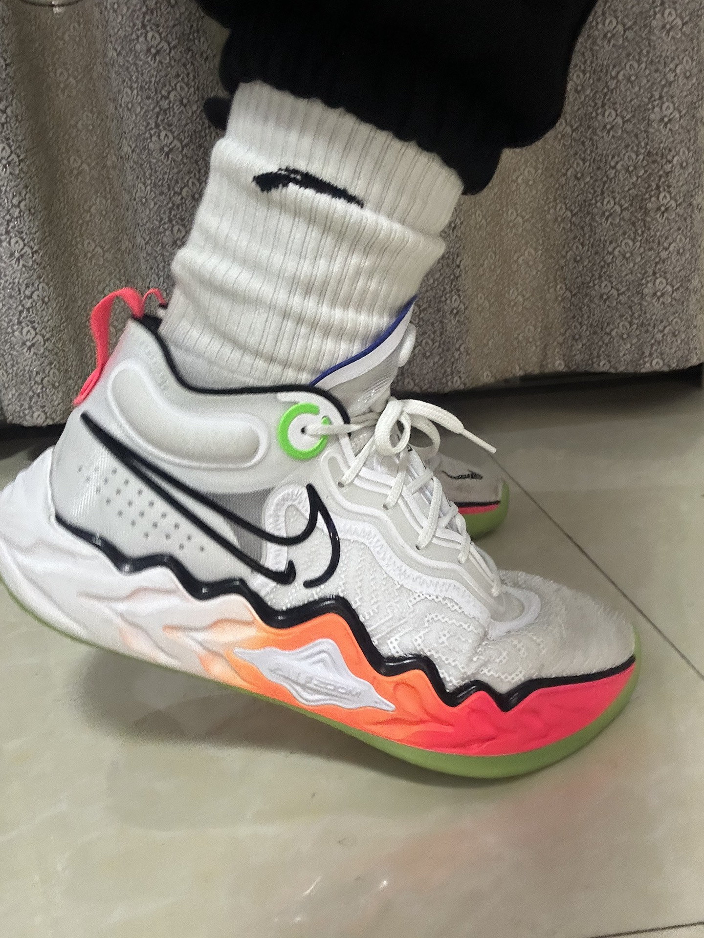 custom review-Nike Air Zoom г.T. RUN Баскетбольные кроссовки MID Топ Унисекс