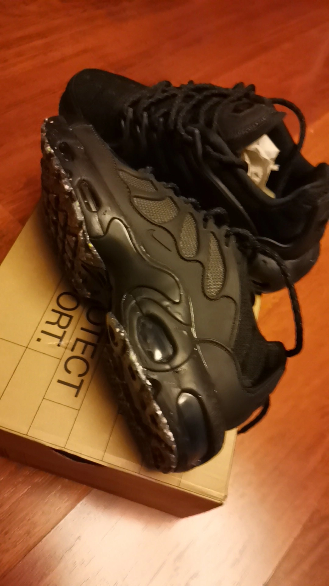 custom review-Nike Air Max Terrascape Plus Low Top Повседневные Беговые Кроссовки Мужские Черные