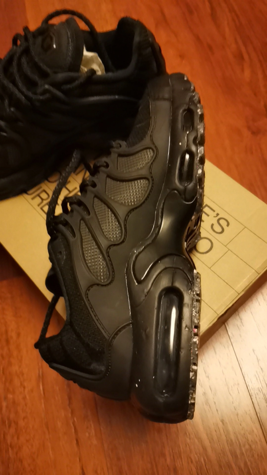 custom review-Nike Air Max Terrascape Plus Low Top Повседневные Беговые Кроссовки Мужские Черные