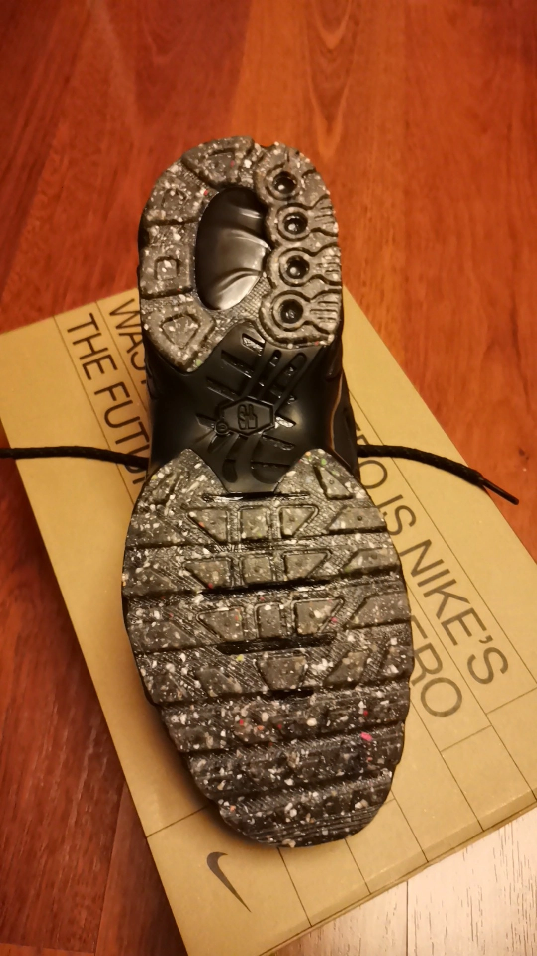 custom review-Nike Air Max Terrascape Plus Low Top Повседневные Беговые Кроссовки Мужские Черные