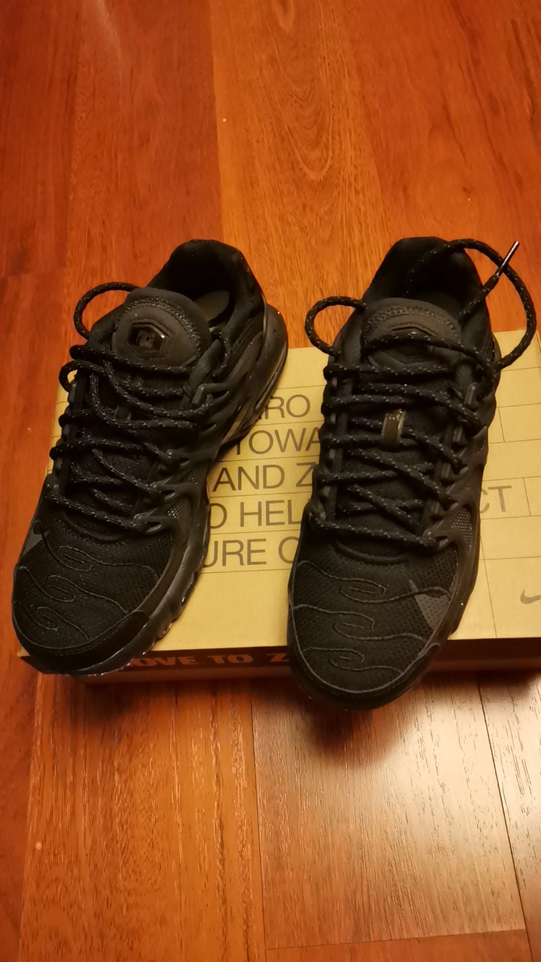 custom review-Nike Air Max Terrascape Plus Low Top Повседневные Беговые Кроссовки Мужские Черные