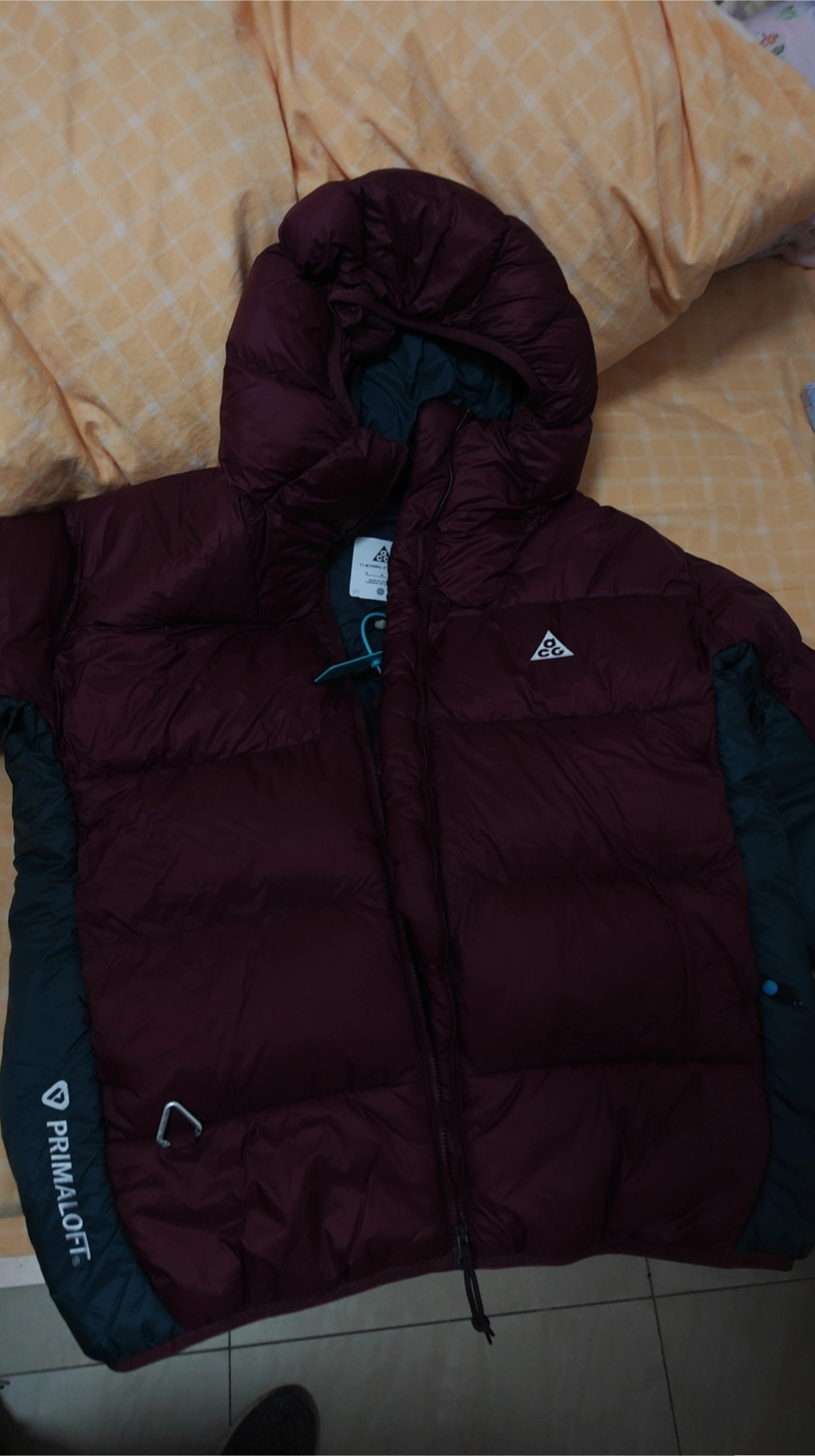 custom review-Nike Sports Life Collection Куртка Унисекс Красный Коричневый