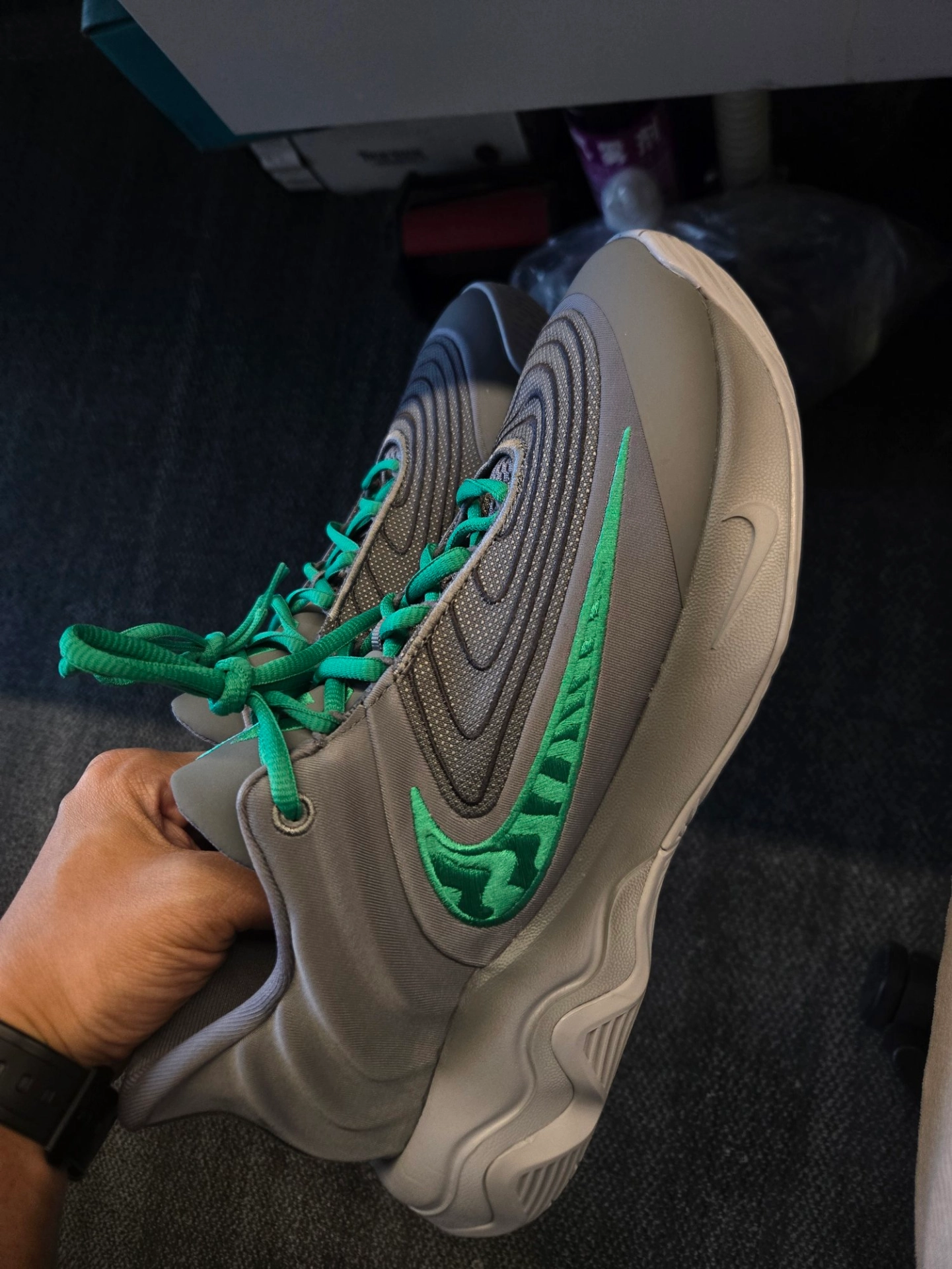 custom review-Nike Giannis Immortality Slip-resistant Abrasion-resistant Low-top Basketball Shoes Men's Gray Найк Giannis Immortality Противоскользящие Устойчивые к истиранию Низкие Баскетбольные Кроссовки Мужские Серые