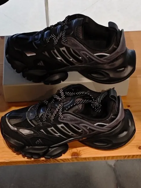 Adidas Xlg Runner Deluxe 'Black Grey' - POIZON