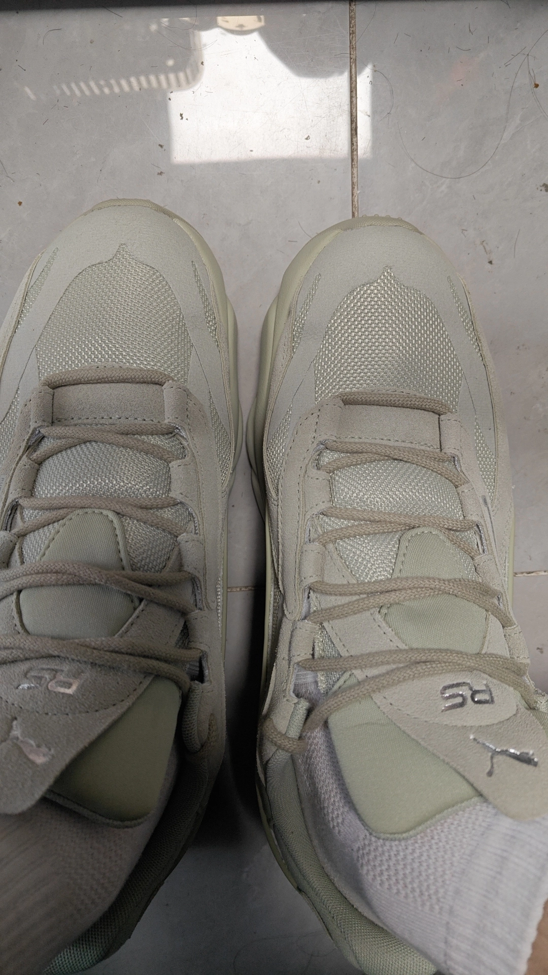 custom review-PUMA RS Connect MONO Low Топ Толстоподошвенные кроссовки Унисекс Зеленый