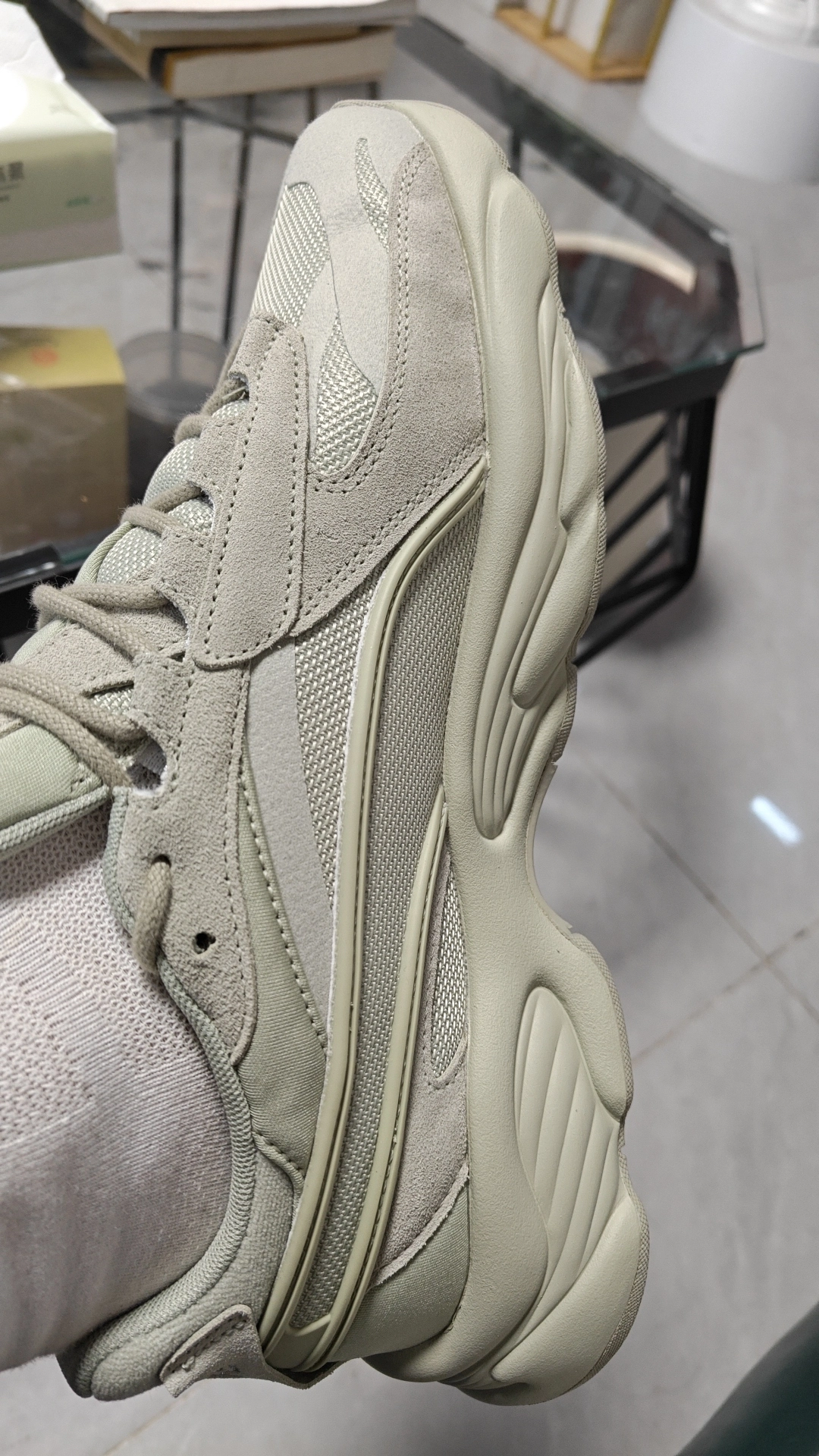 custom review-PUMA RS Connect MONO Low Топ Толстоподошвенные кроссовки Унисекс Зеленый