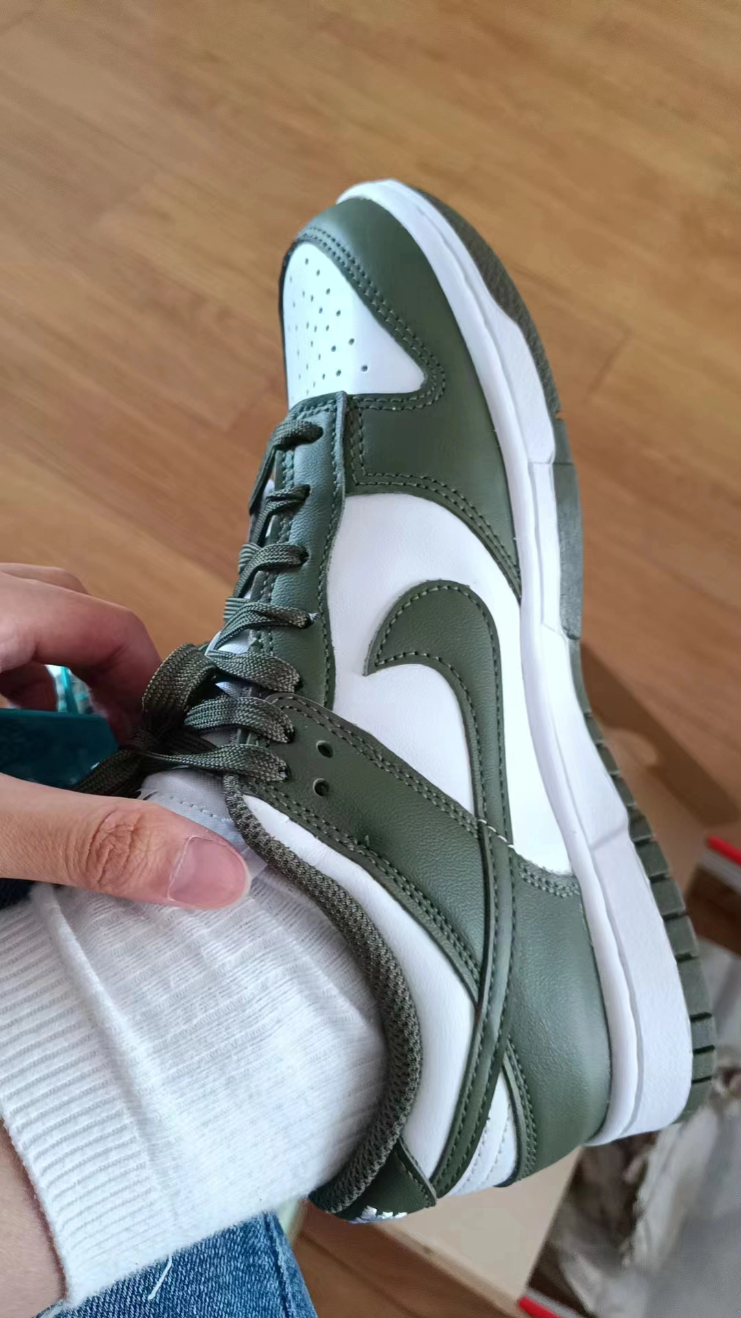 custom review-Nike Dunk Low Medium Olive Women's