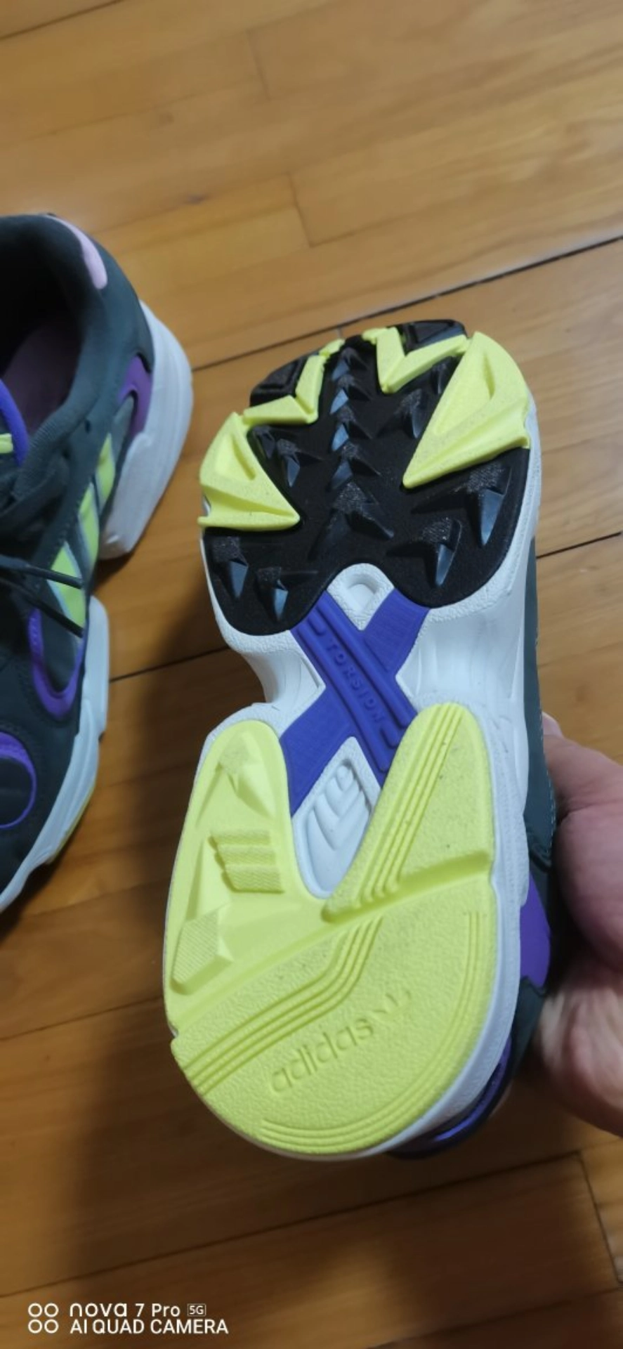 custom review-Adidas Originals YUNG 1 Legend Ivy Hi Res Yellow Non Slip Lightweight Low Top Footwear Unisex Gray