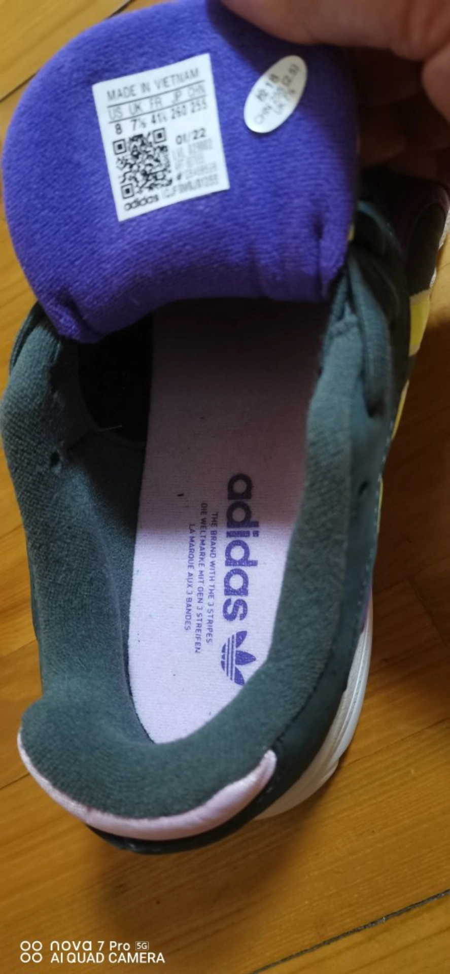 custom review-Adidas Originals YUNG 1 Legend Ivy Hi Res Yellow Non Slip Lightweight Low Top Footwear Unisex Gray