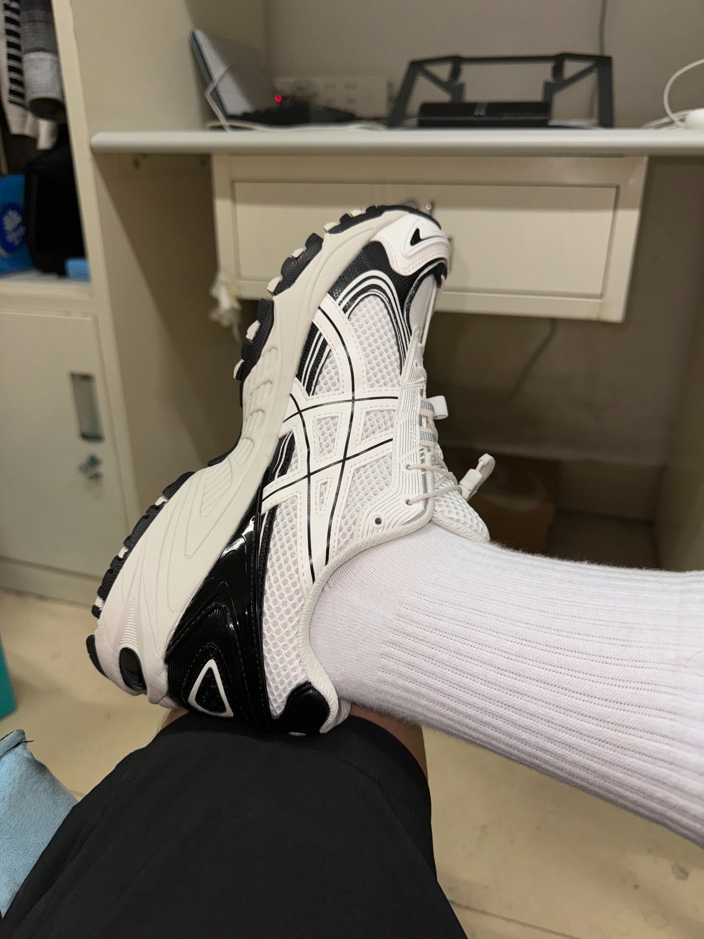 custom review-ASICS Gel Kahana TR V4 Low Топ Повседневная обувь Мужская Черный Белый