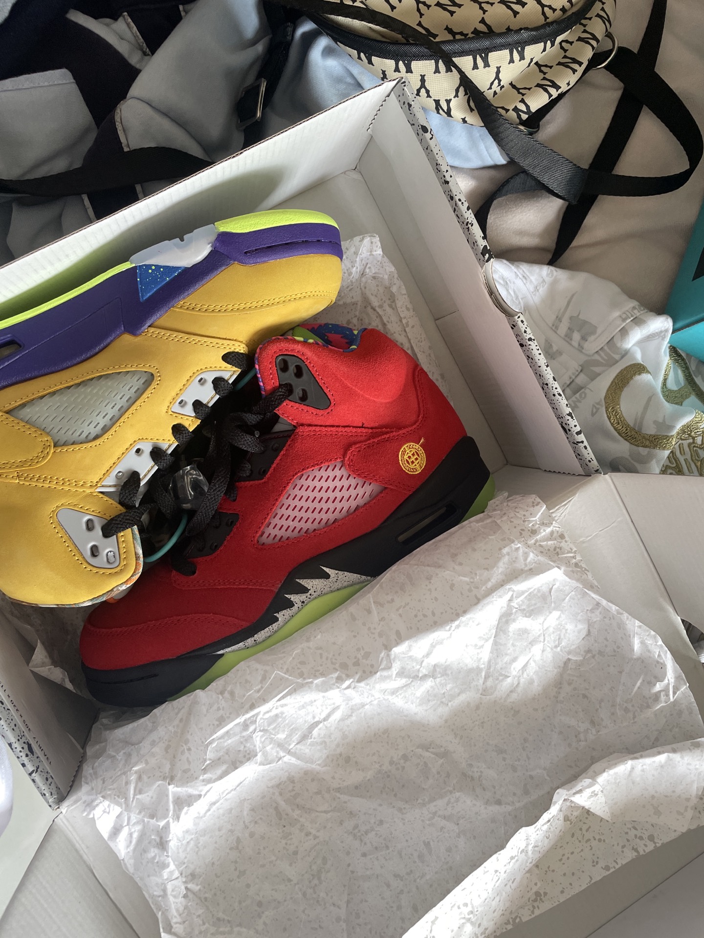 custom review-Air Jordan 5 Retro SE 'What The'