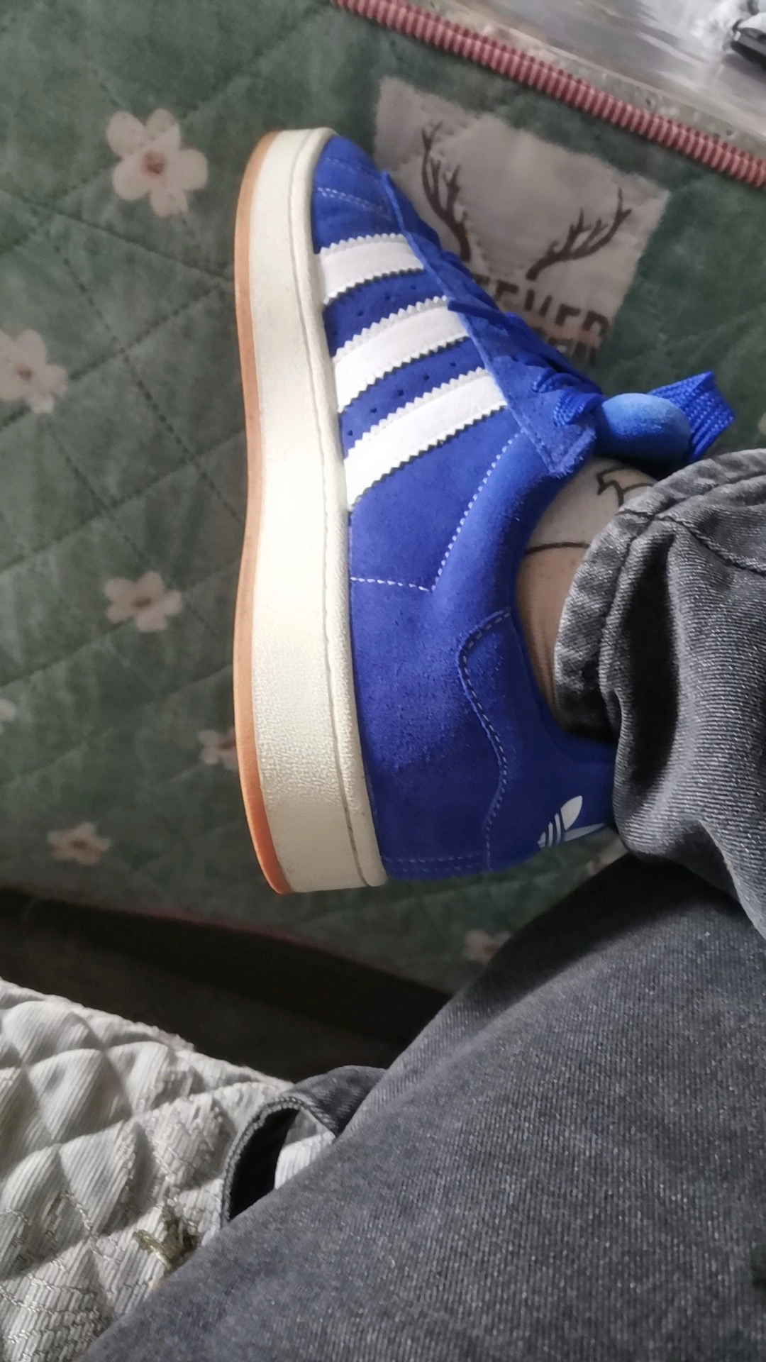custom review-Adidas Campus 00s Semi Lucid Blue Cloud White
