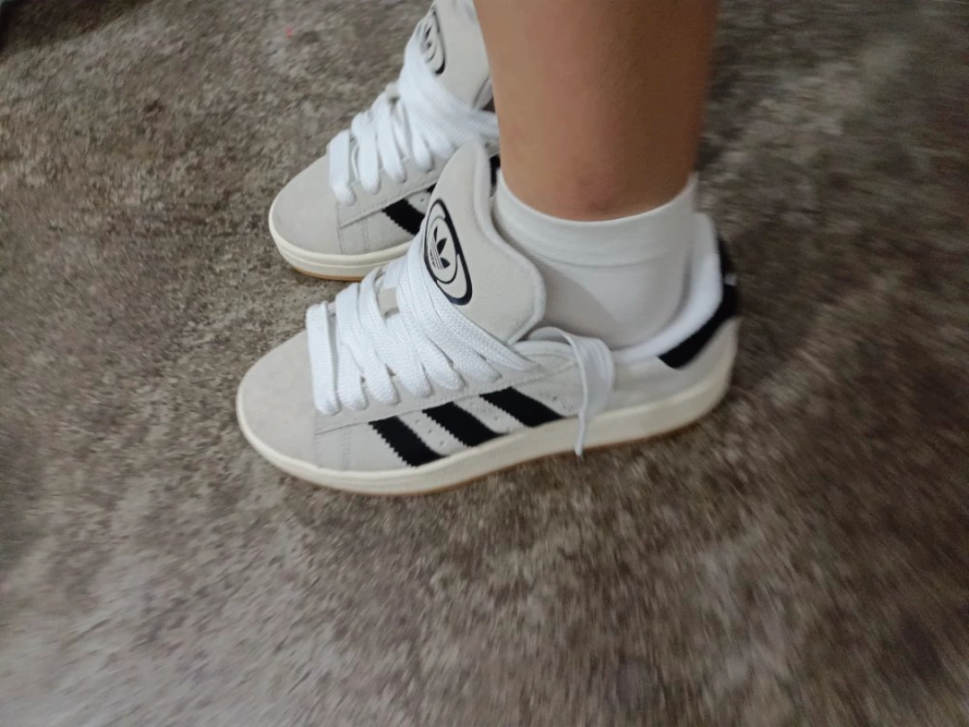 custom review-Adidas Originals Campus 00s Crystal White Core Black Women's