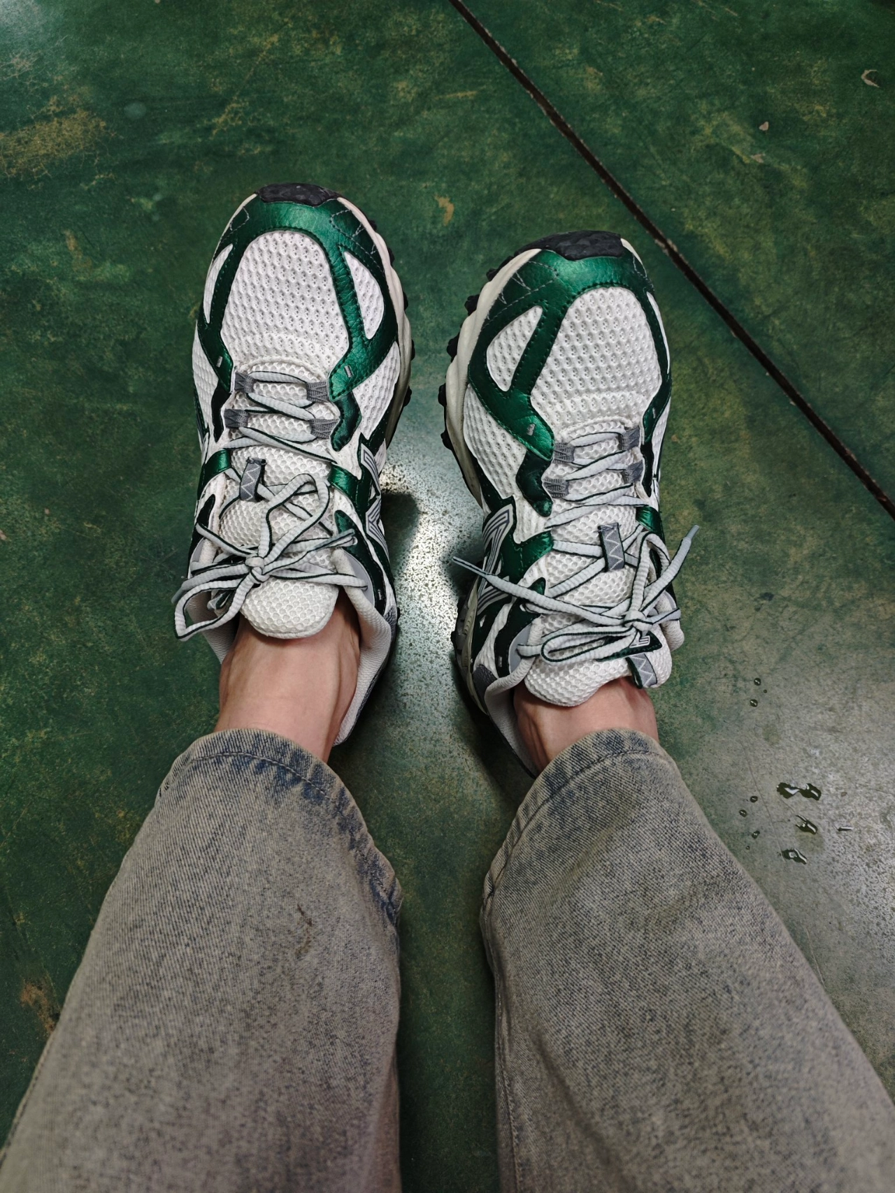 custom review-New Balance 610T противоскользящий устойчивый к истиранию дышащий низкий топ уличная обувь унисекс зеленый