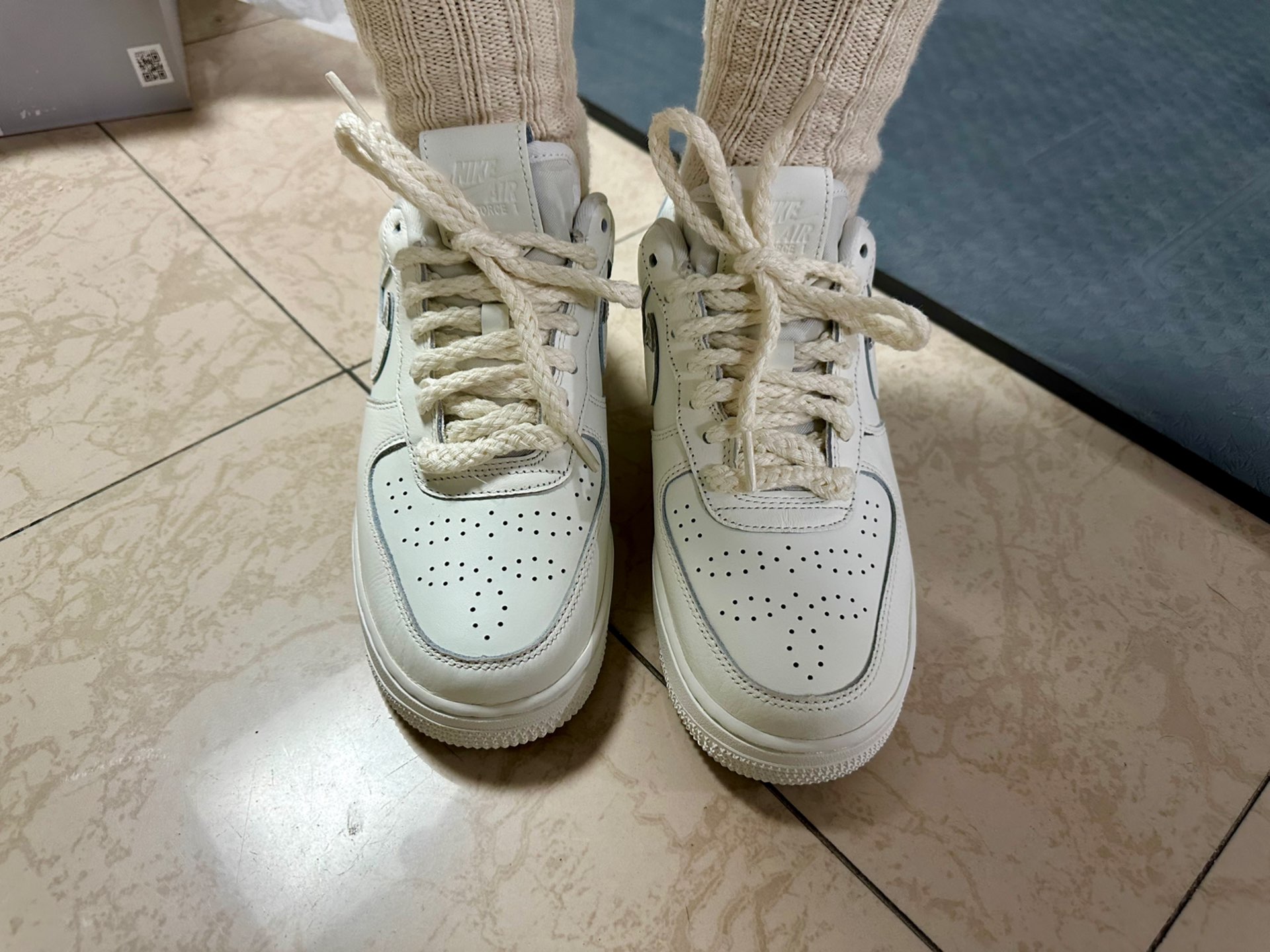 custom review-Nike Air FORCE 1 Low Топ Скейтборд Кроссовки Женские Белые