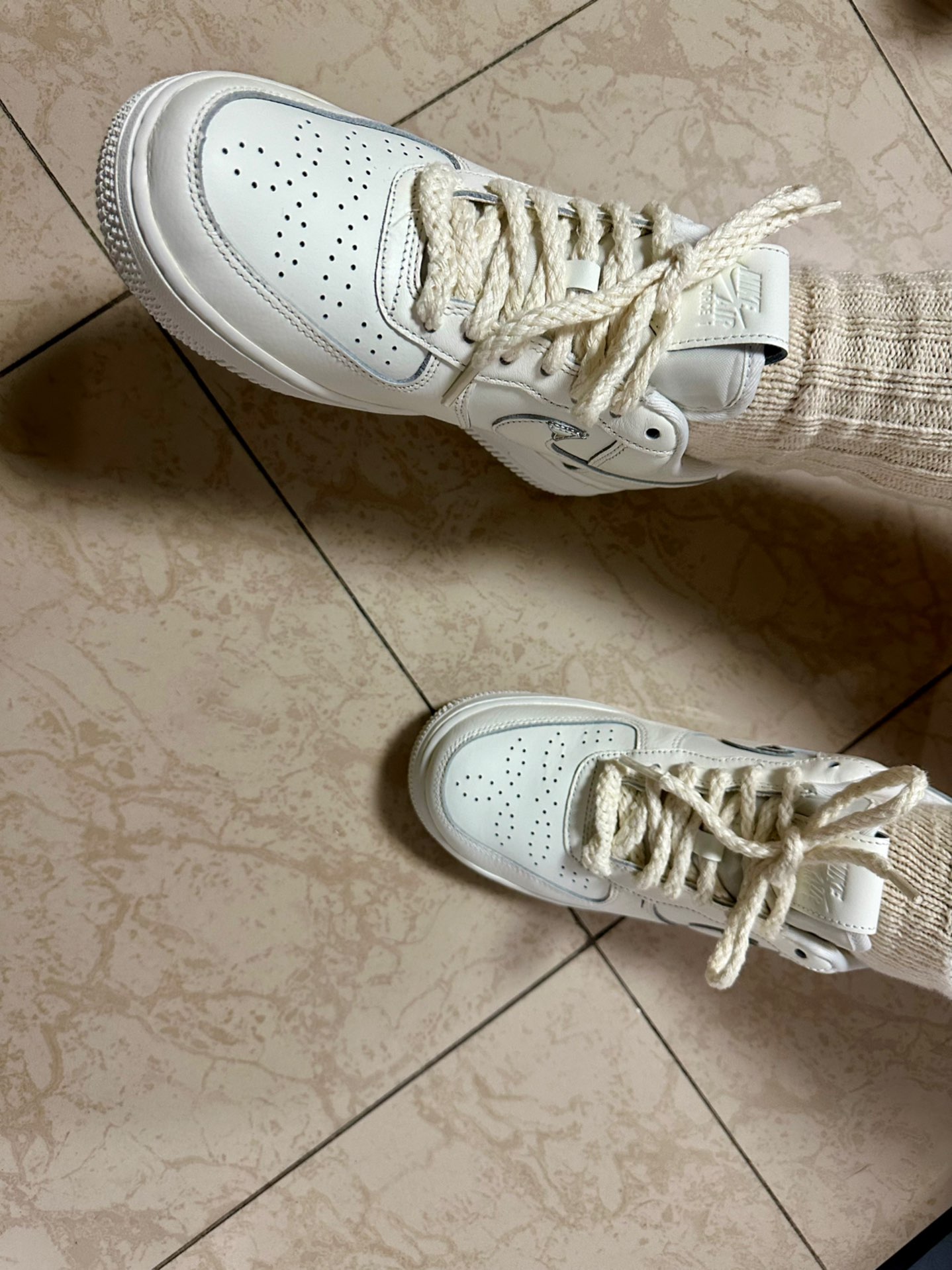 custom review-Nike Air FORCE 1 Low Топ Скейтборд Кроссовки Женские Белые