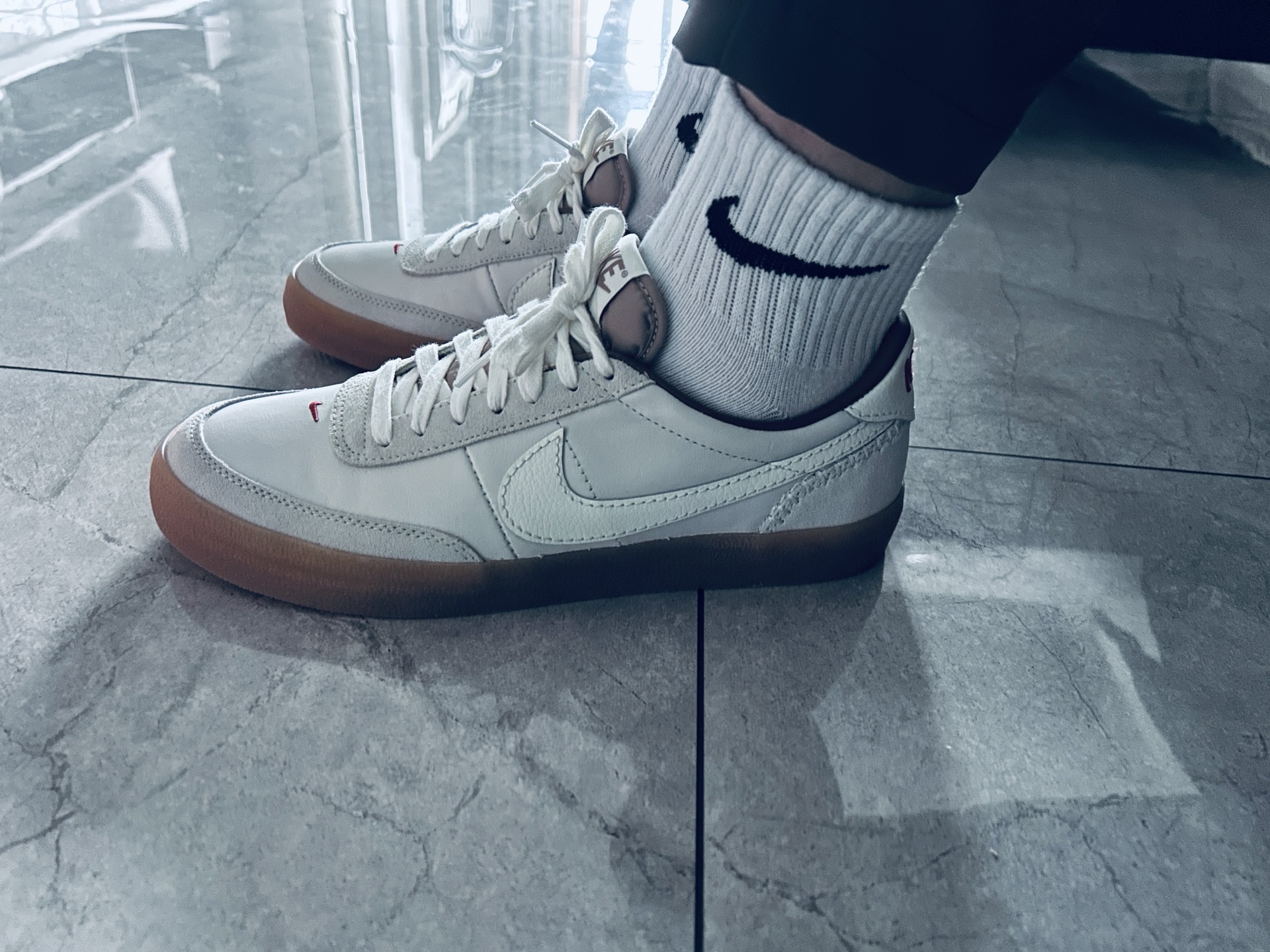 custom review-Nike Killshot 2 Low Топ Скейтборд Кроссовки Мужские Серый Коричневый