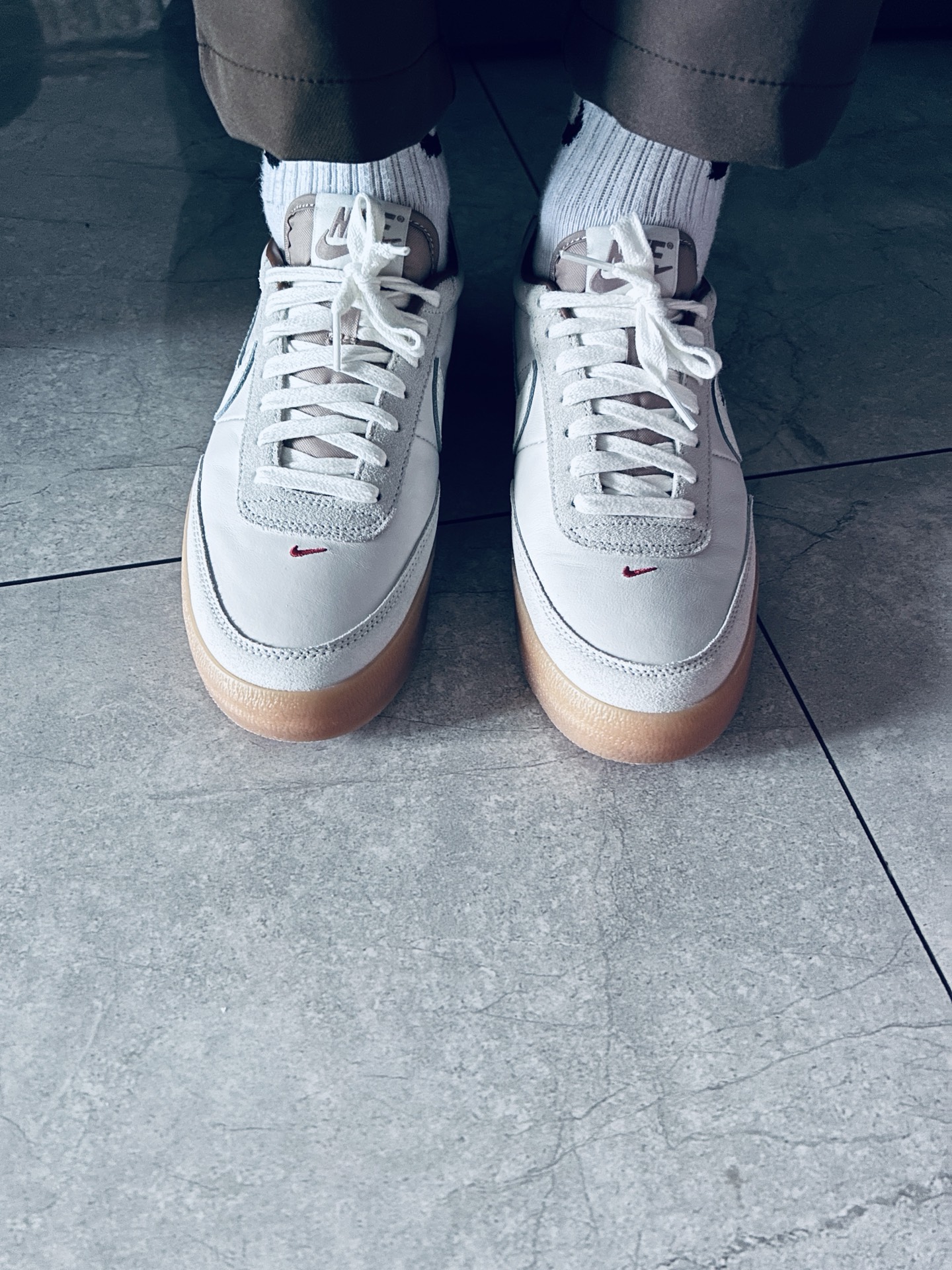 custom review-Nike Killshot 2 Low Топ Скейтборд Кроссовки Мужские Серый Коричневый