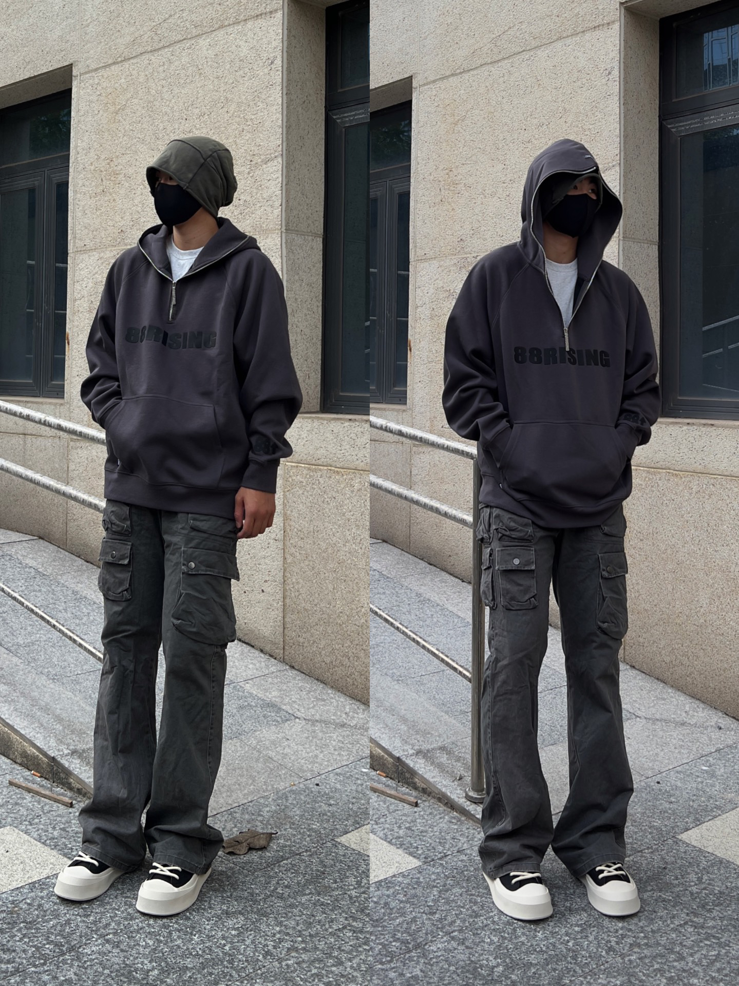 秋天除了西装和毛衣
怎么能少了卫衣搭配呢
卫衣的搭配对于男生来说