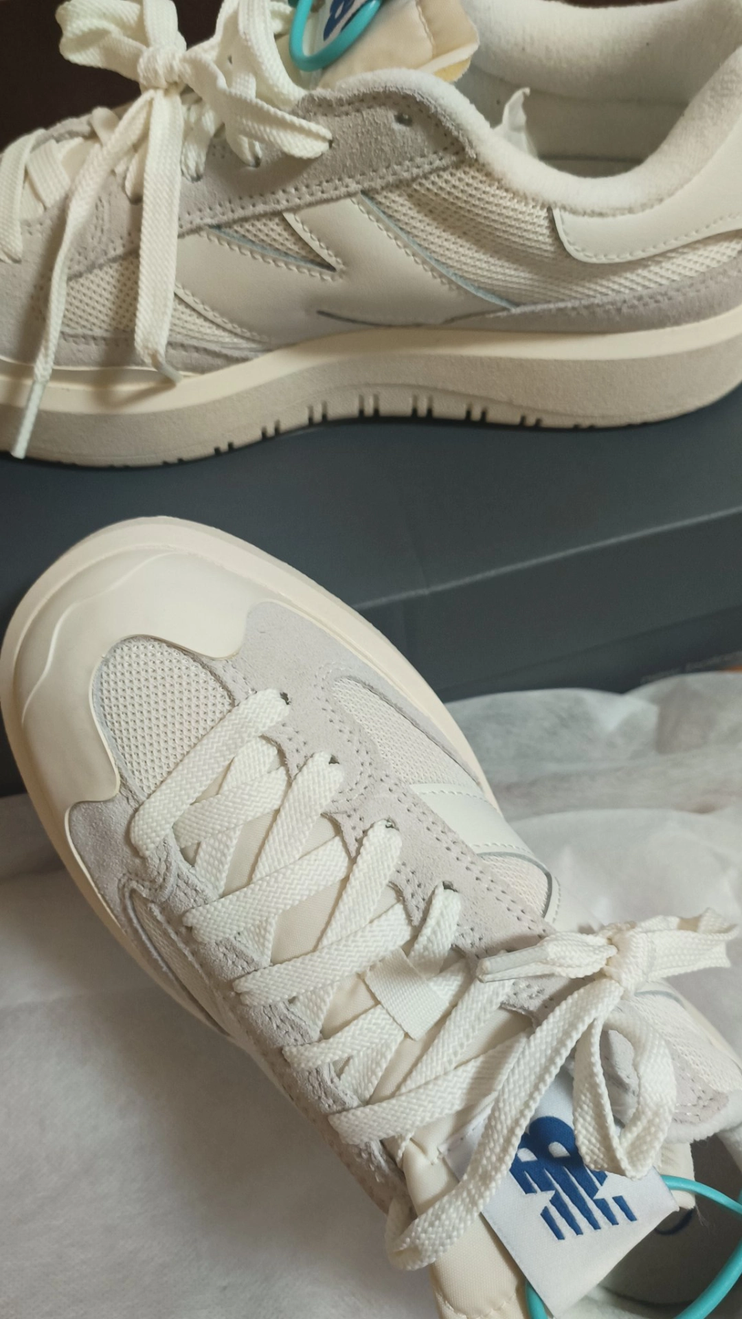 custom review-New Balance NB 302 Low Топ Скейтборд Кроссовки Унисекс Бежевый Серый