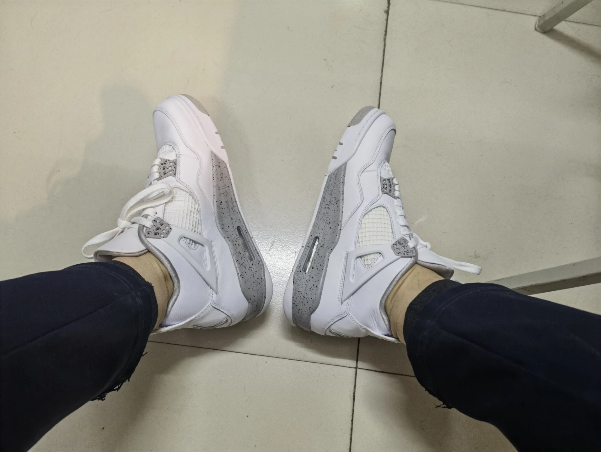 custom review-Jordan 4 Retro White Oreo 2021