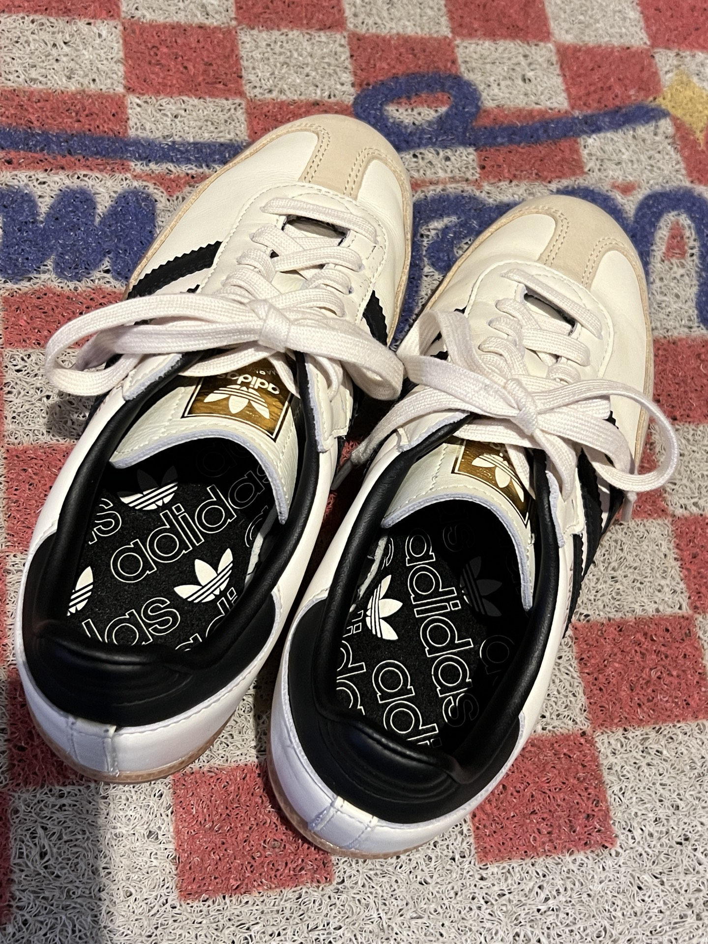 custom review-adidas originals Samba 'Cream White Sand Strata' Women's