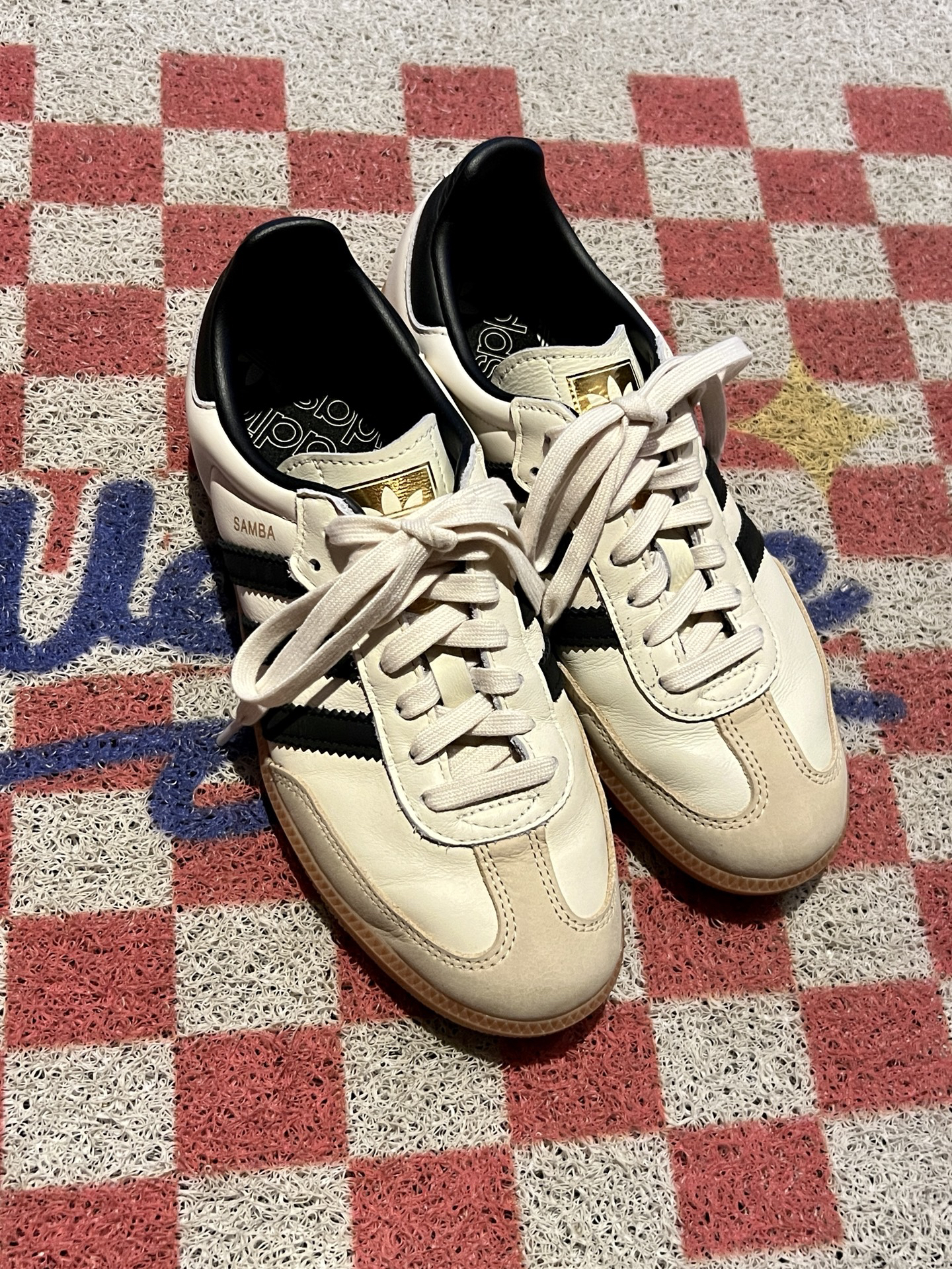 custom review-adidas originals Samba 'Cream White Sand Strata' Women's