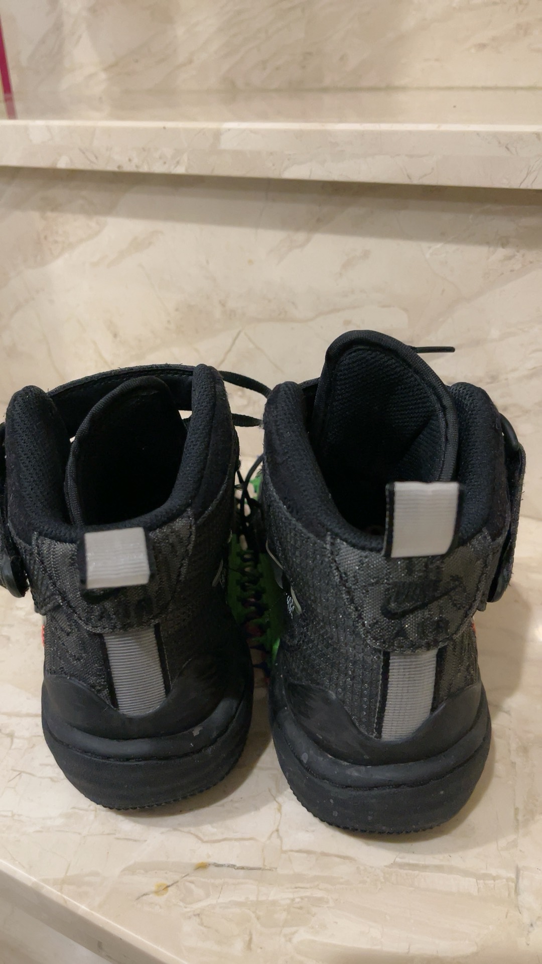 custom review-Nike Air Force 1 Mid Off White Black