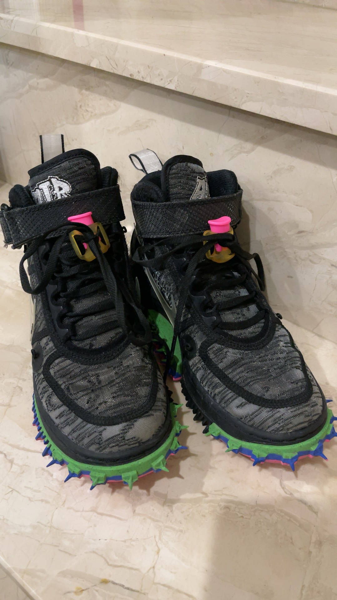 custom review-Nike Air Force 1 Mid Off White Black