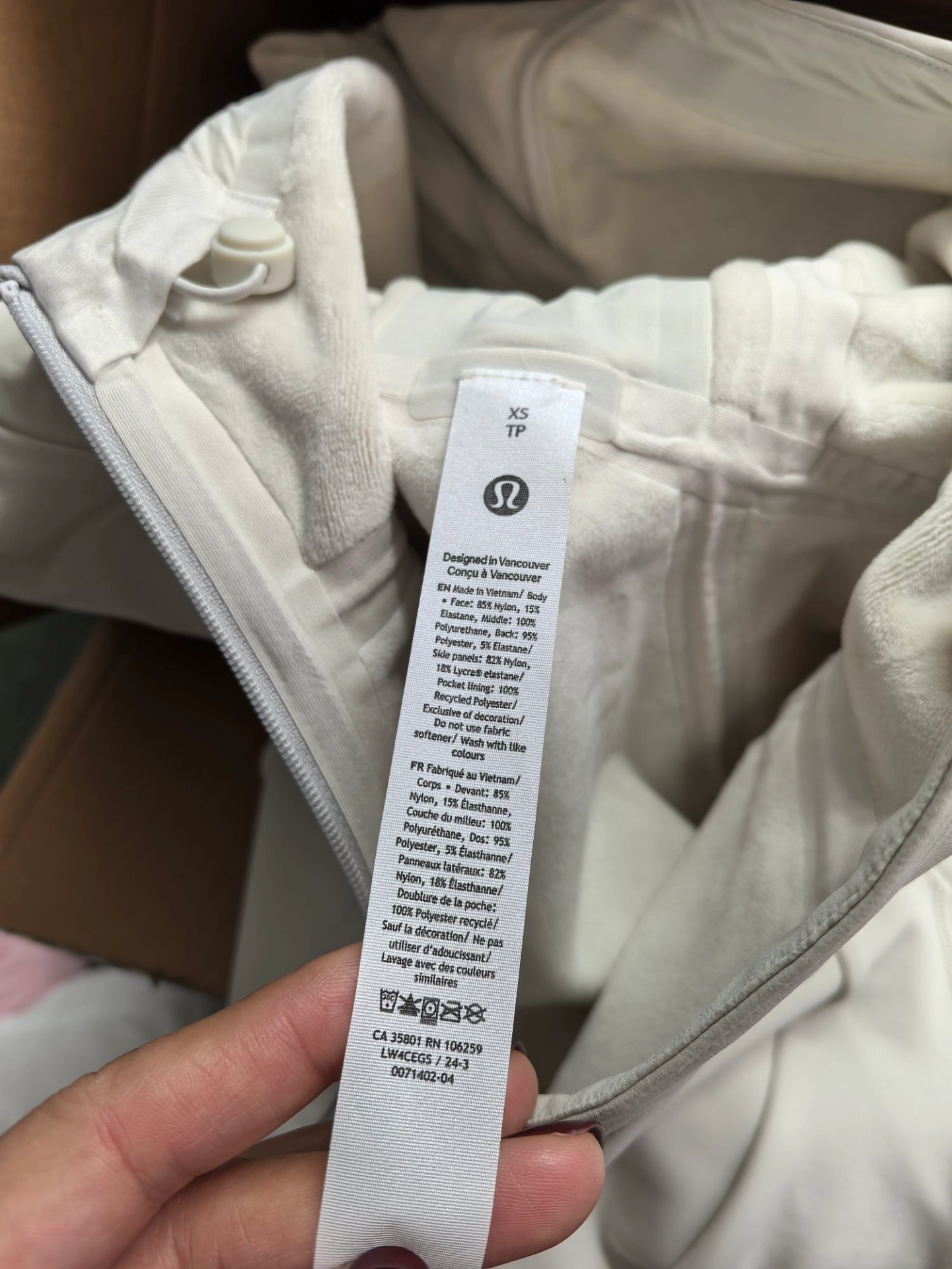 custom review-lululemon Cross Chill Куртка Женская