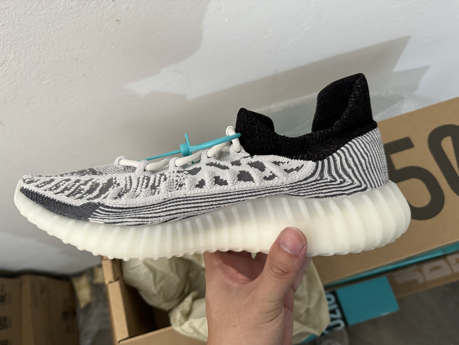 custom review-Adidas Originals Yeezy Boost 350 V2 Панда Cmpct 'Панда' Низкий Топ Повседневная Обувь Унисекс Белый Черный