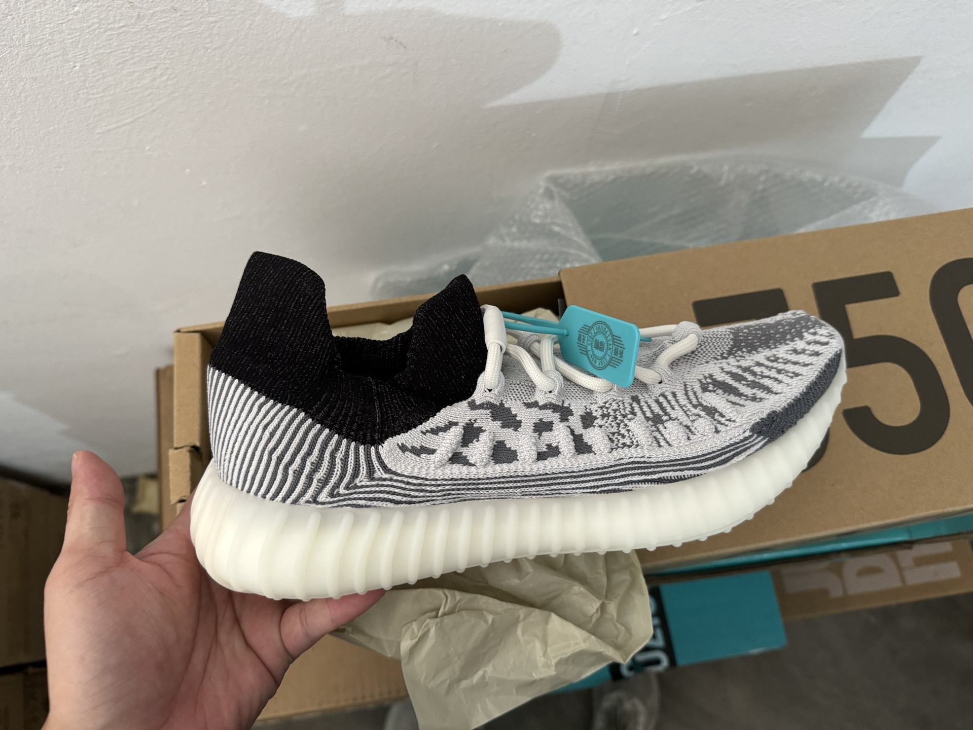 custom review-Adidas Originals Yeezy Boost 350 V2 Панда Cmpct 'Панда' Низкий Топ Повседневная Обувь Унисекс Белый Черный