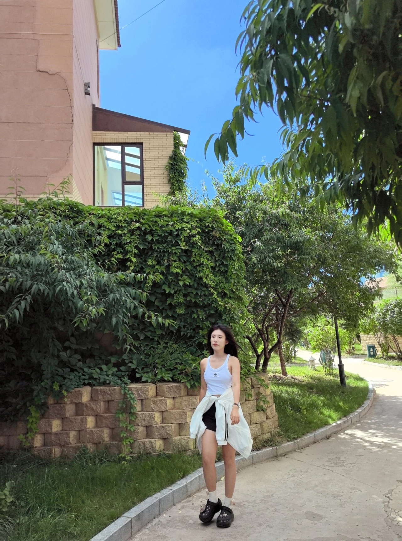 custom review-Adidas Originals RETRO TREFOIL Куртки и Пальто Унисекс Bright White