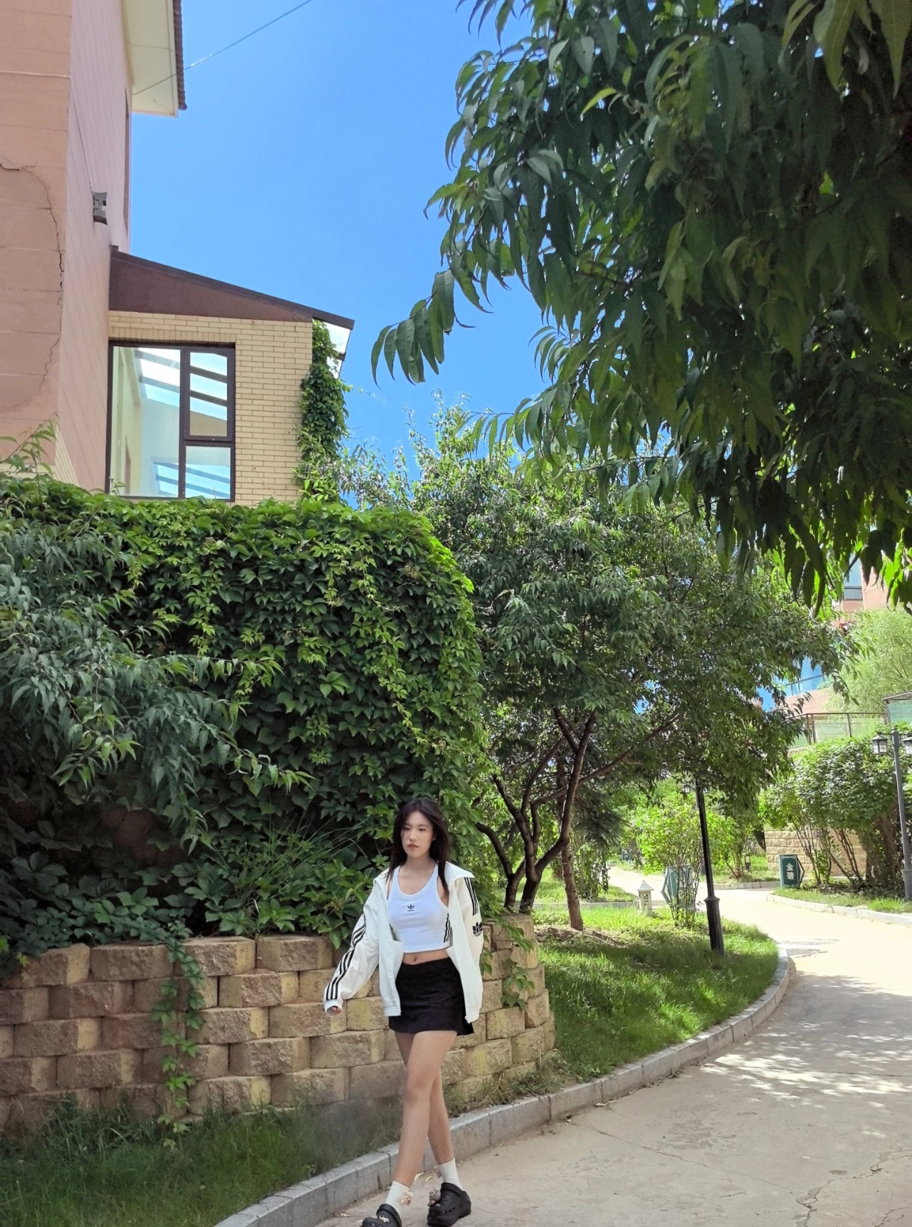 custom review-Adidas Originals RETRO TREFOIL Куртки и Пальто Унисекс Bright White