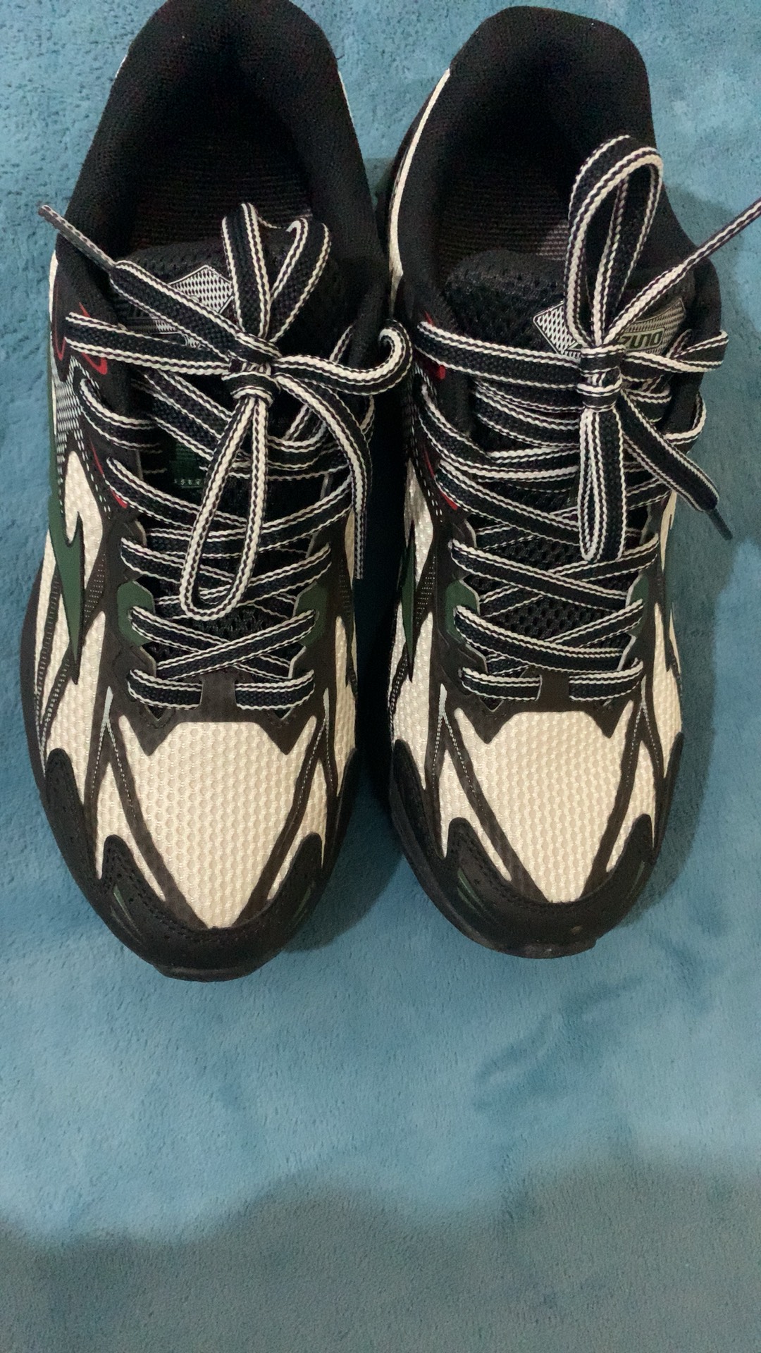 custom review-Кроссовки для бега Mizuno Halo Mix, низкий топ, белые и черные, унисекс