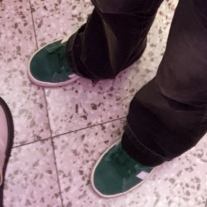 custom review-Adidas Originals CAMPUS 00s Устойчивый к истиранию Низкий Топ Спортивная Повседневная Обувь Унисекс Зеленый Белый