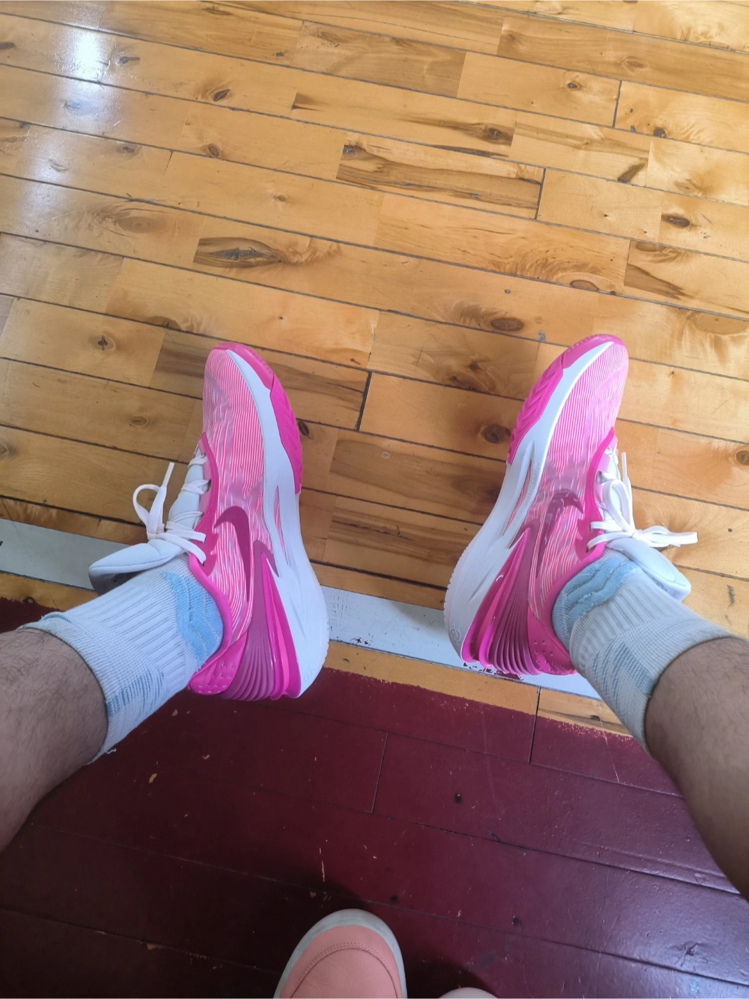 custom review-Nike Air Zoom Cut 2 Low Топ Баскетбольные кроссовки Унисекс Розово-белый Азиатская версия