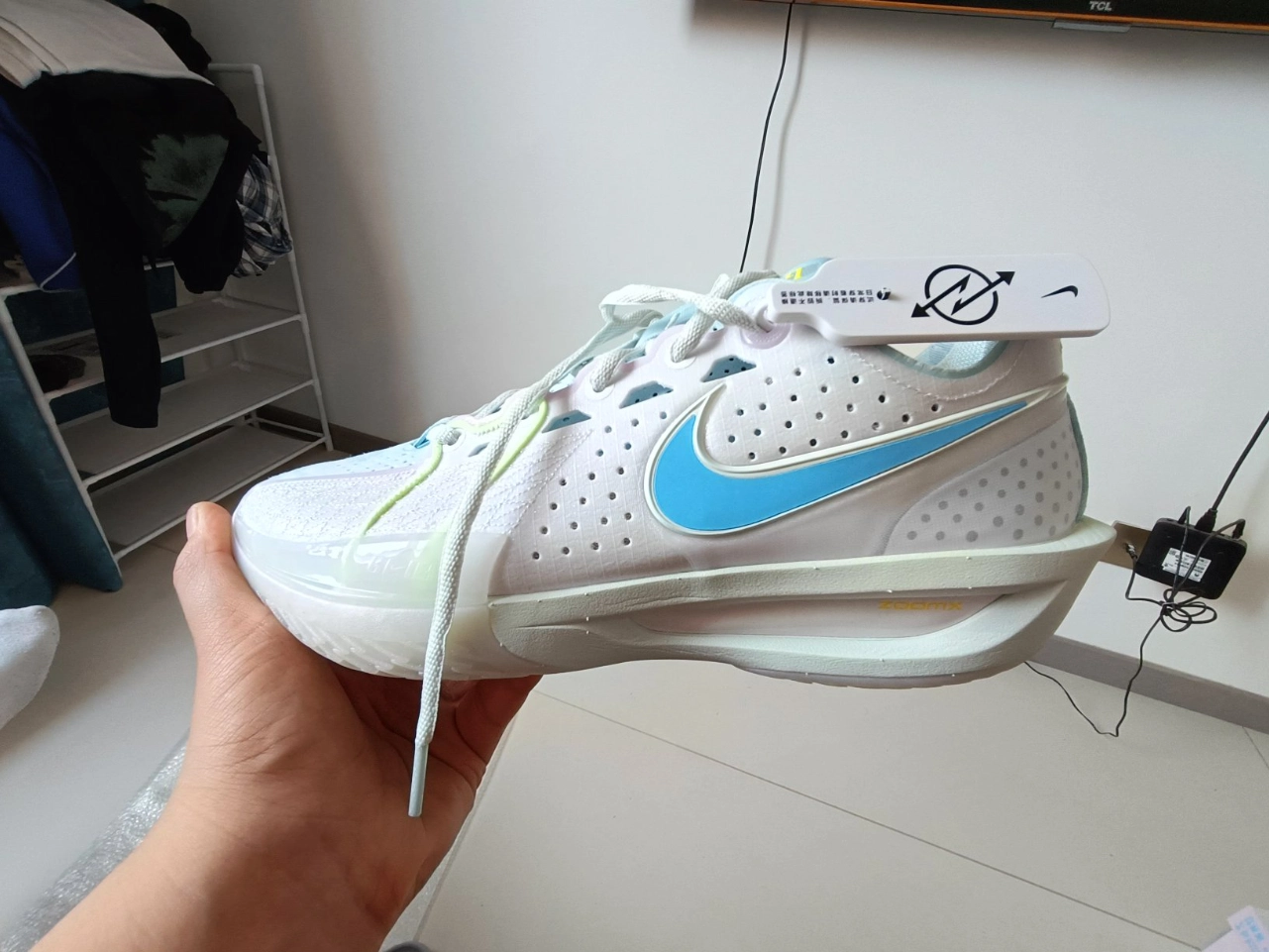 custom review-Nike G.T. Cut 3 EP 'White Aquarius Blue Pink' Women's