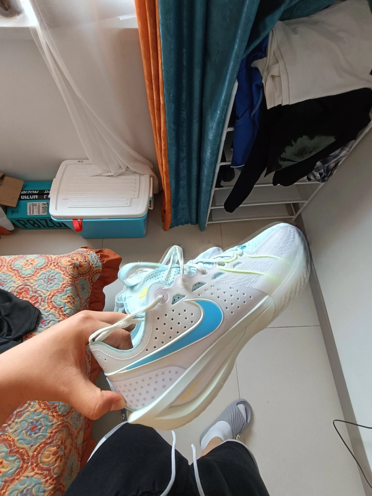 custom review-Nike G.T. Cut 3 EP 'White Aquarius Blue Pink' Women's