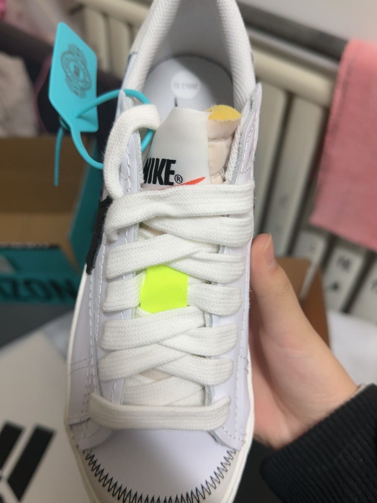 custom review-Nike Blazer Low Топ Скейтборд Кроссовки Мужские Белый Черный