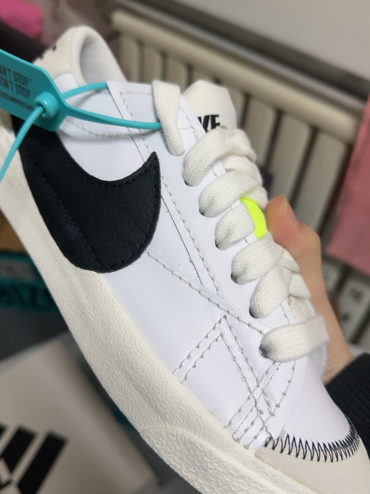 custom review-Nike Blazer Low Топ Скейтборд Кроссовки Мужские Белый Черный